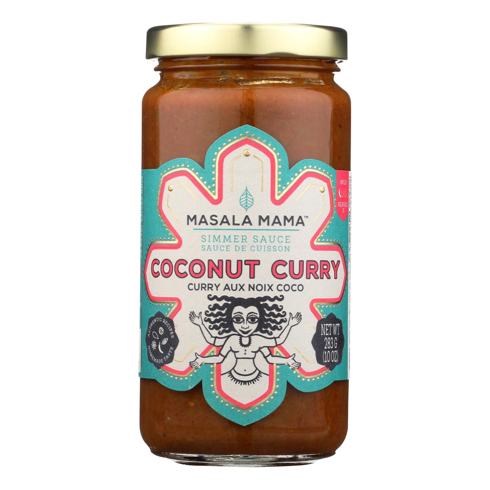 Masala Mama Coconut Curry All Natural Simmer Sauce - 6개 묶음상품 - 10 OZ