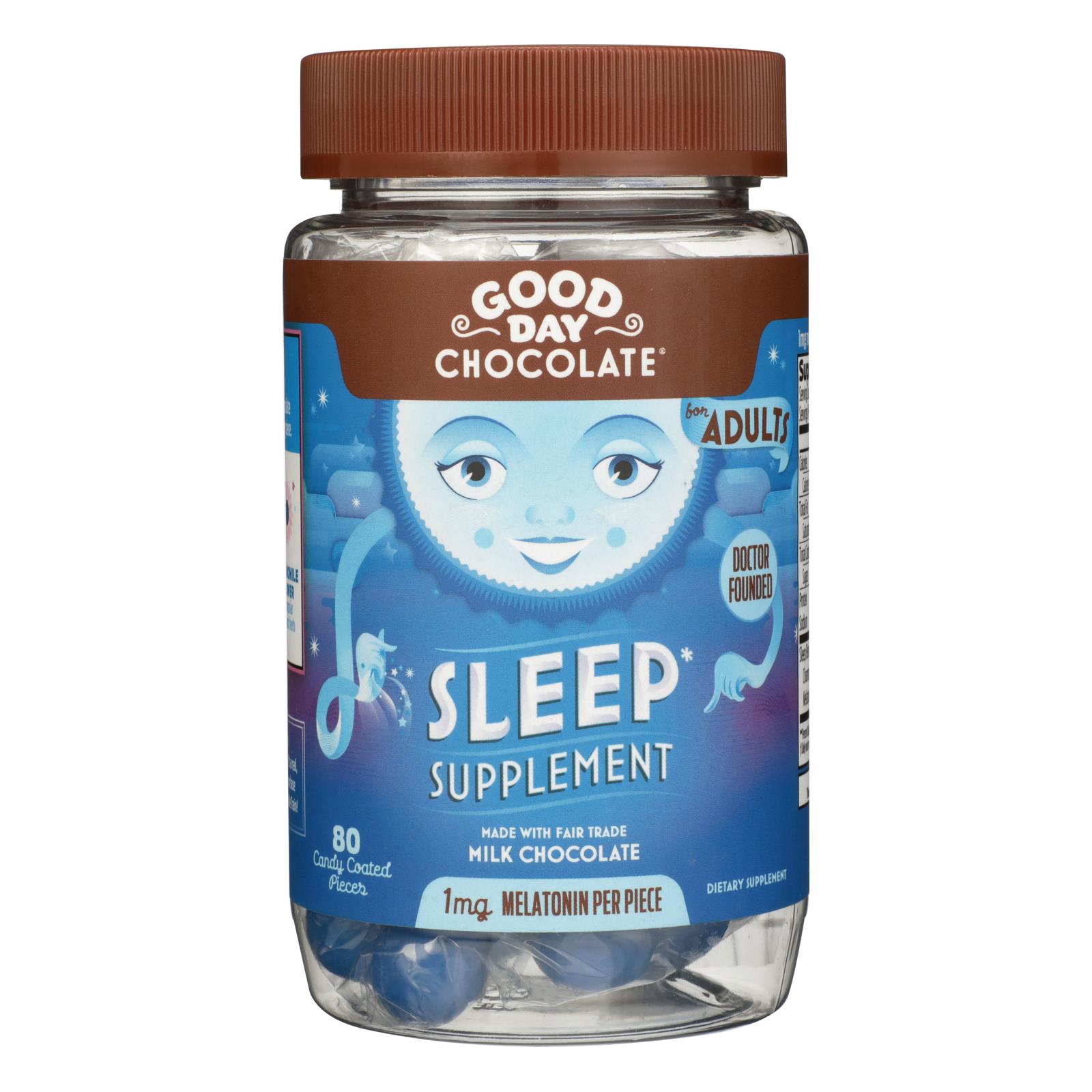 Good Day Chocolate - Chocolate Supp Sleep - 1 Each - 80 CT