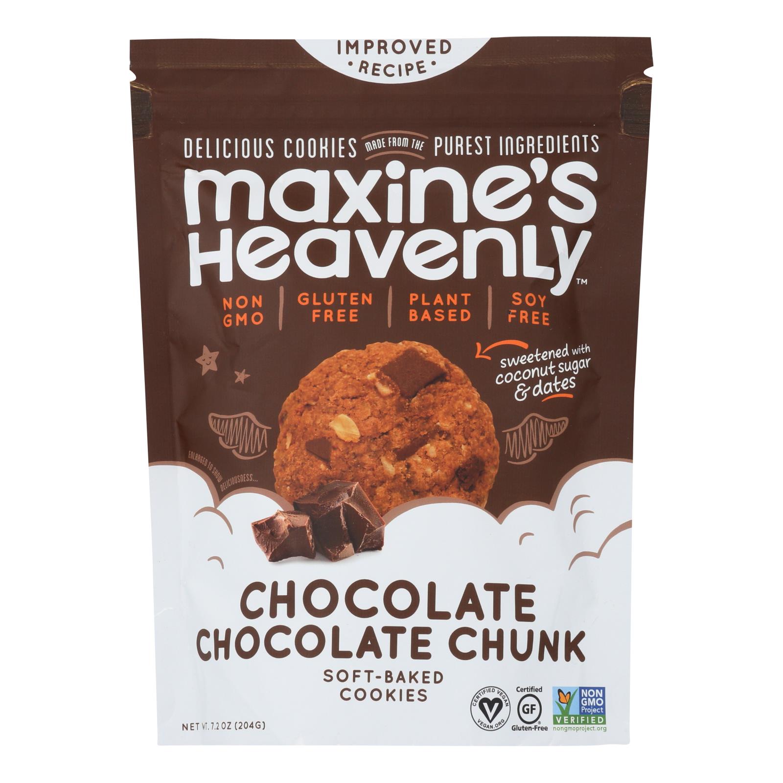 Maxine's Heavenly - Cookies Chocolate Choc Chunk - 8개 묶음상품-7.2 OZ