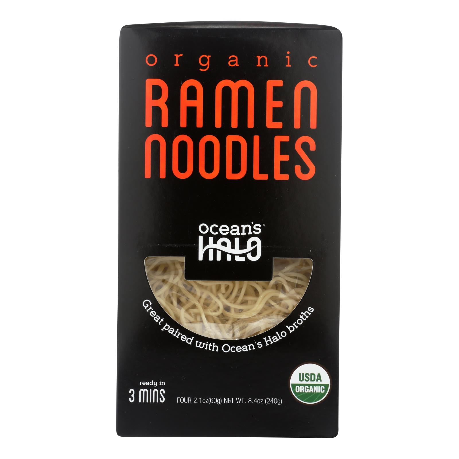 Ocean's Halo Organic Ramen Noodles - 5개 묶음상품 - 8.4 OZ