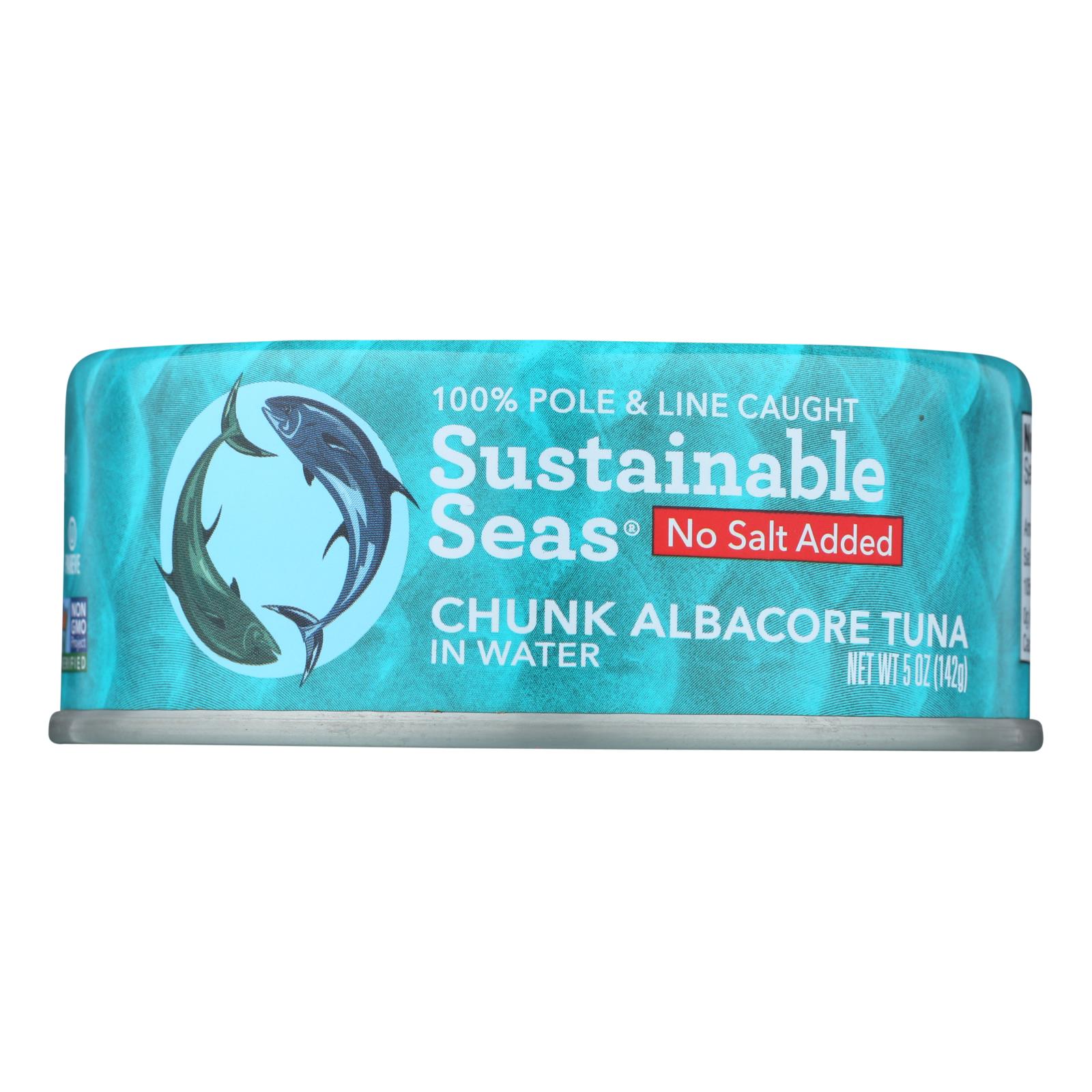 Sustainable Seas Chunk Albacore Tuna In Water - 12개 묶음상품 - 5 OZ