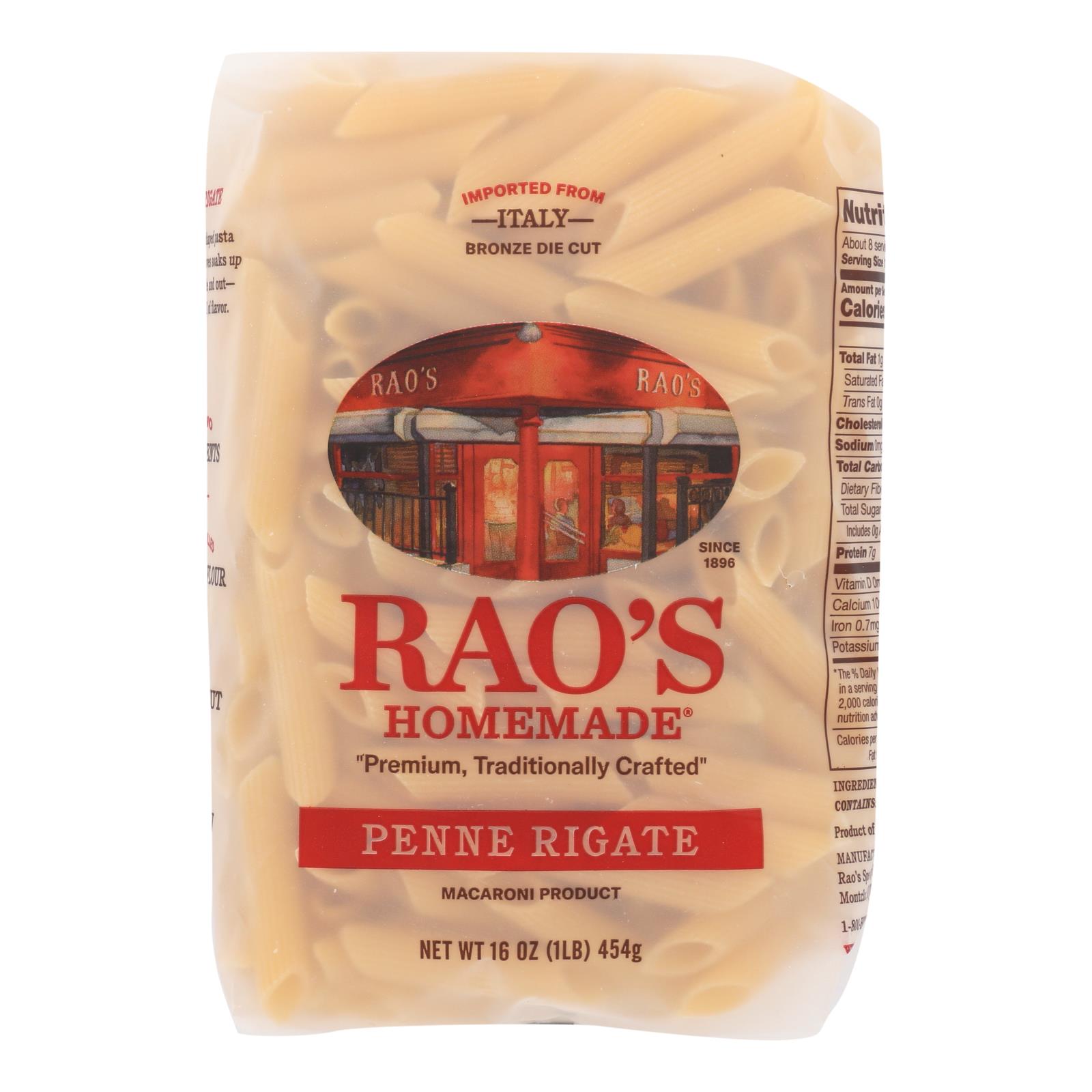 Rao's Specialty Food - Pasta Penne - Case of 12 - 16 OZ