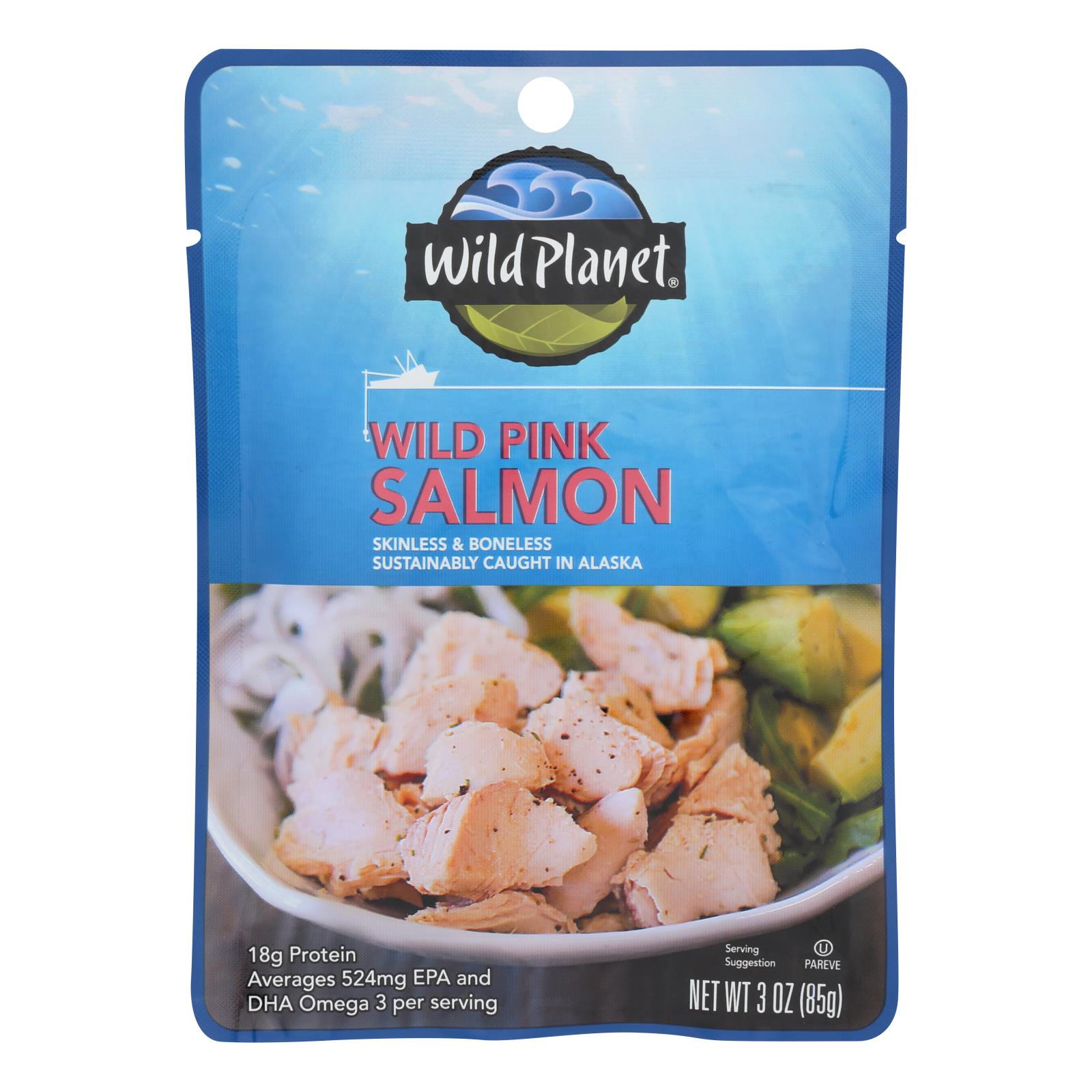 Wild Planet - Salmon Wild Pink - 24개 묶음상품 - 3 OZ