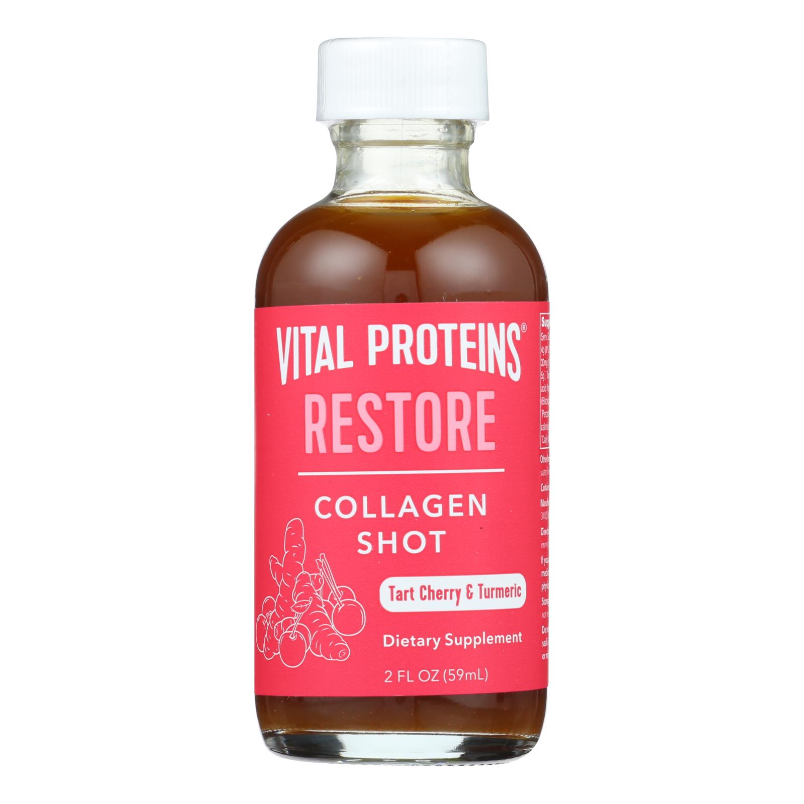 Vital Proteins - Collagen Shot Restore - Case of 12 - 2 OZ