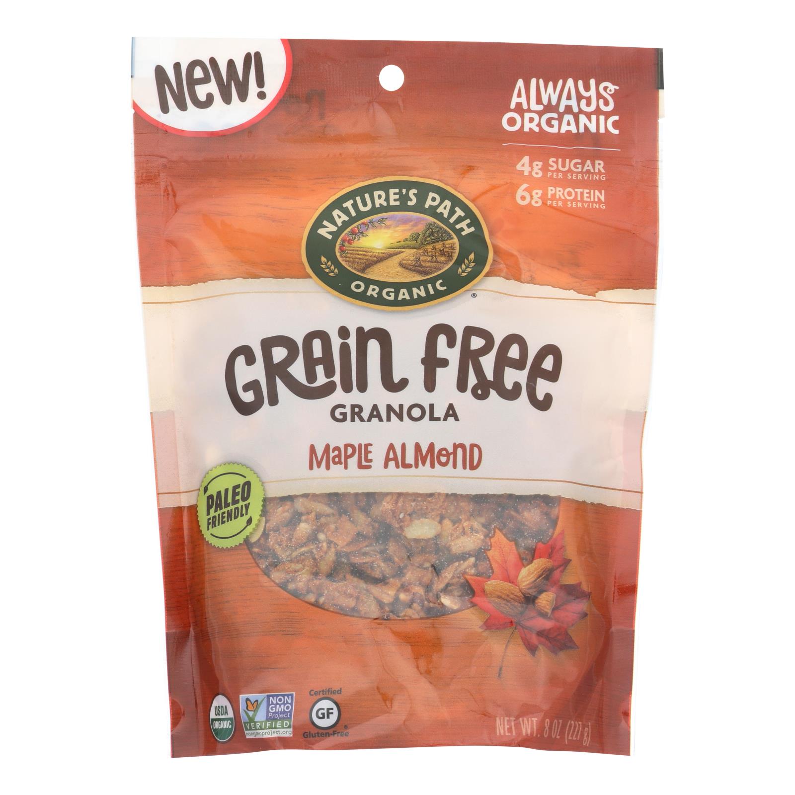 Nature's Path Maple Almond Grain Free Granola - 6개 묶음상품 - 8.00 OZ