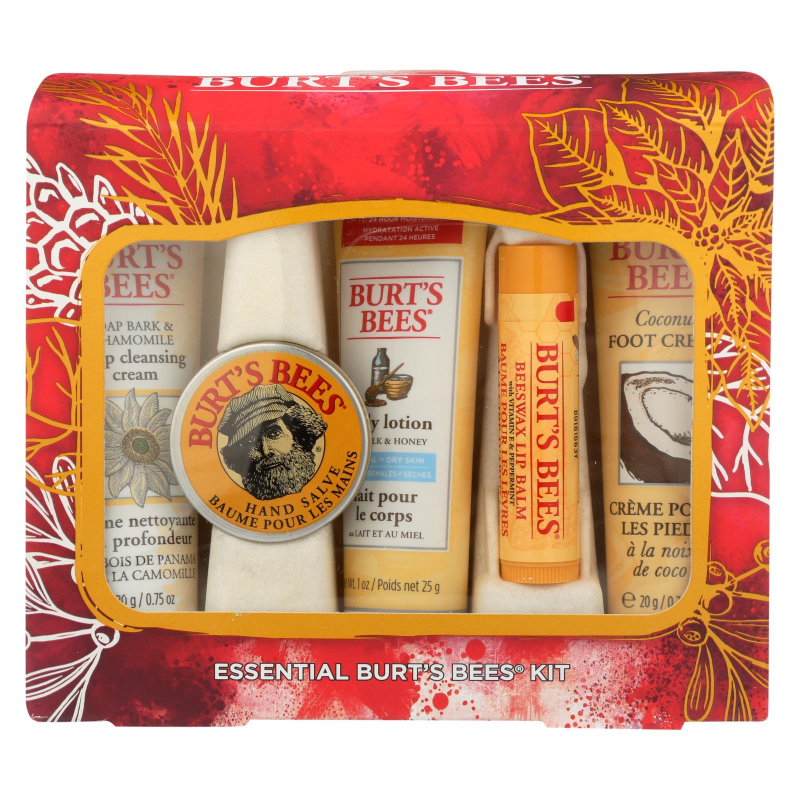 Burts Bees - Holiday Kit Essentials - Case of 3 - 1 CT