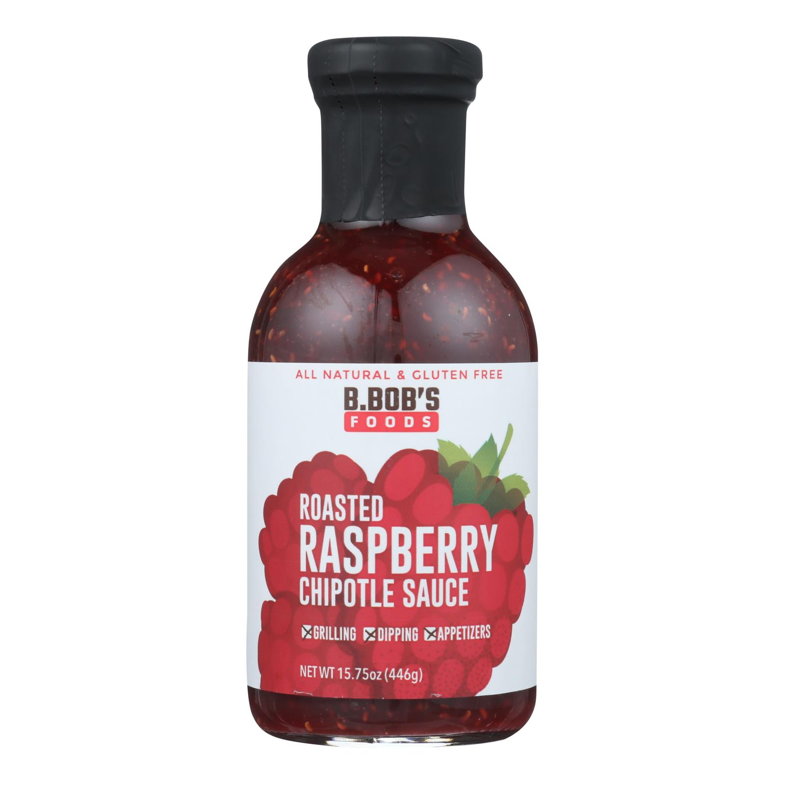 Bronco Bob's - Chipotle Sauce - Roasted Raspberry - 6개 묶음상품 - 15.75 fl oz.