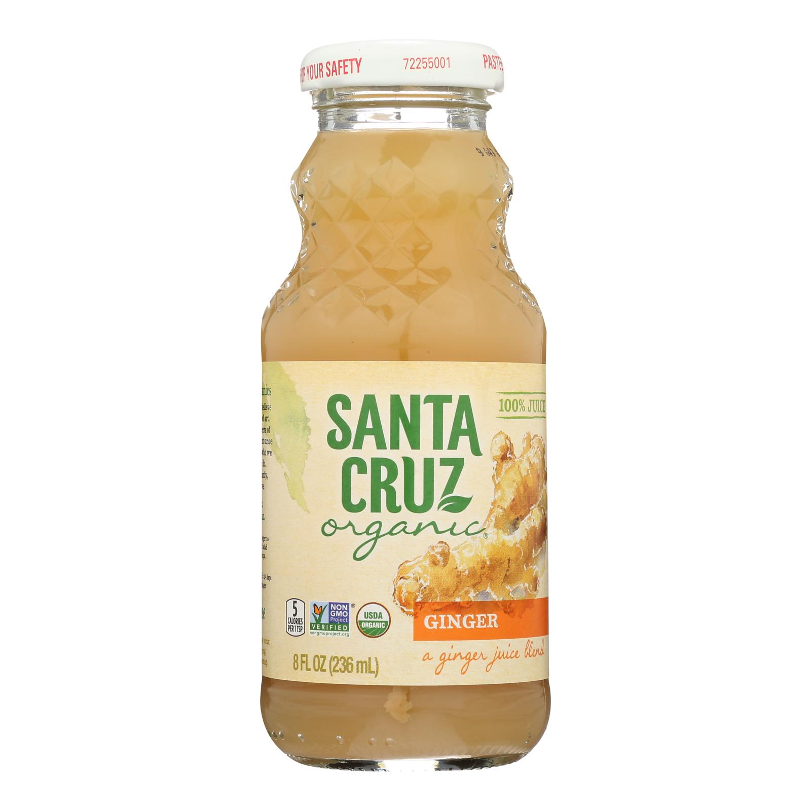 Santa Cruz Organic - Juice Ginger - Case of 12 - 8.00 FZ