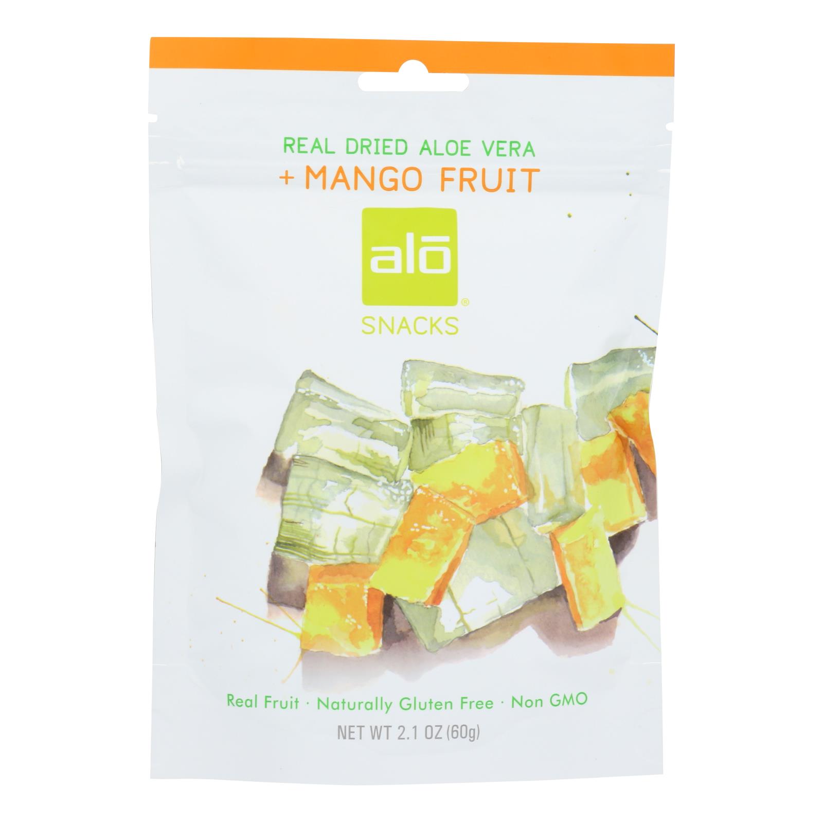 Alo - Dried Snack Av Mango - Case of 10 - 2.10 OZ
