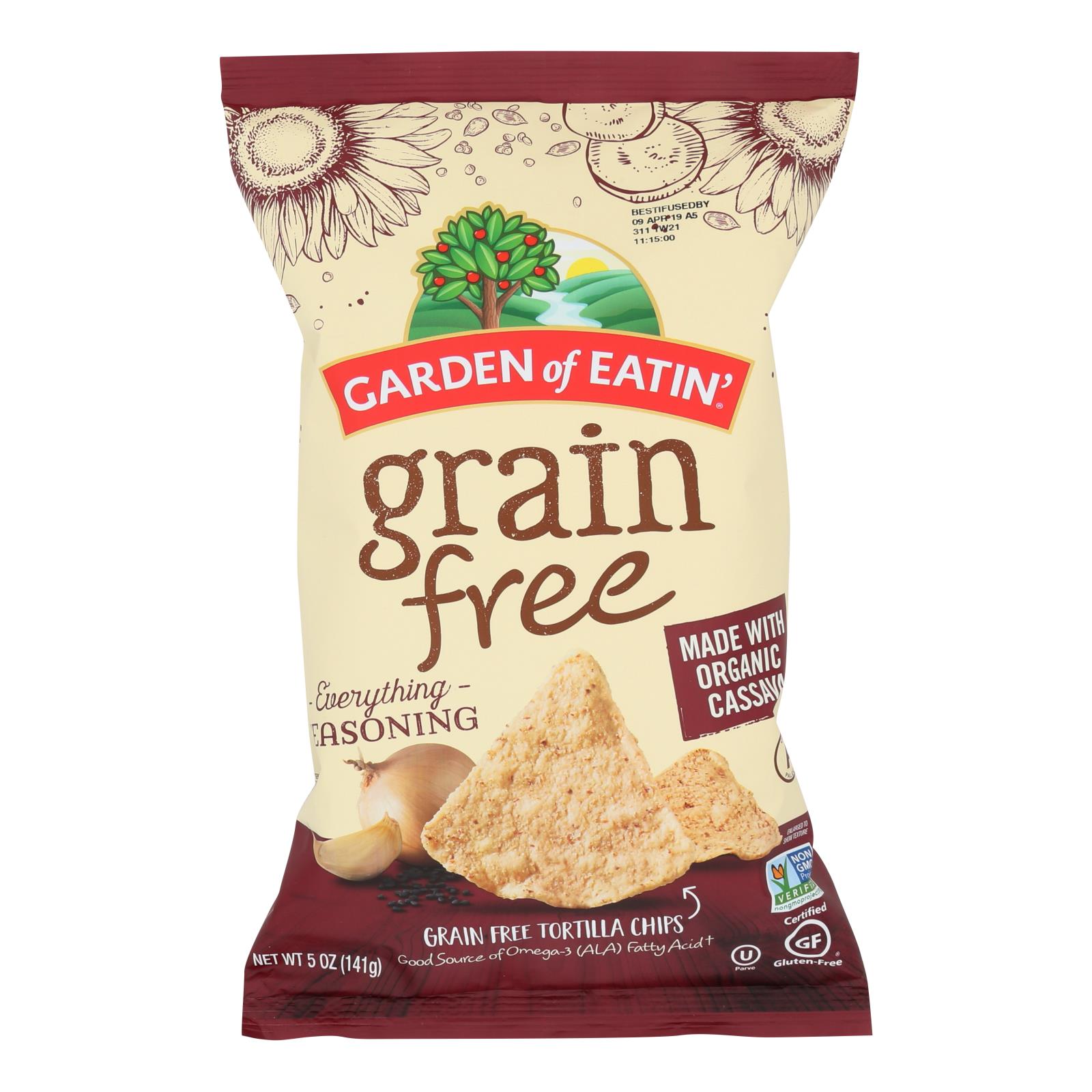 Garden Of Eatin' - Tort Chip Green Free Evryt - Case of 12 - 5 OZ