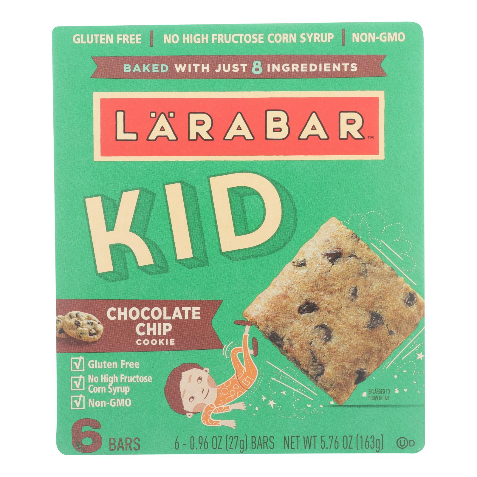 Larabar - Bar Kids Chocolate Chip Cookie - 8개 묶음상품 - 6/.96 OZ
