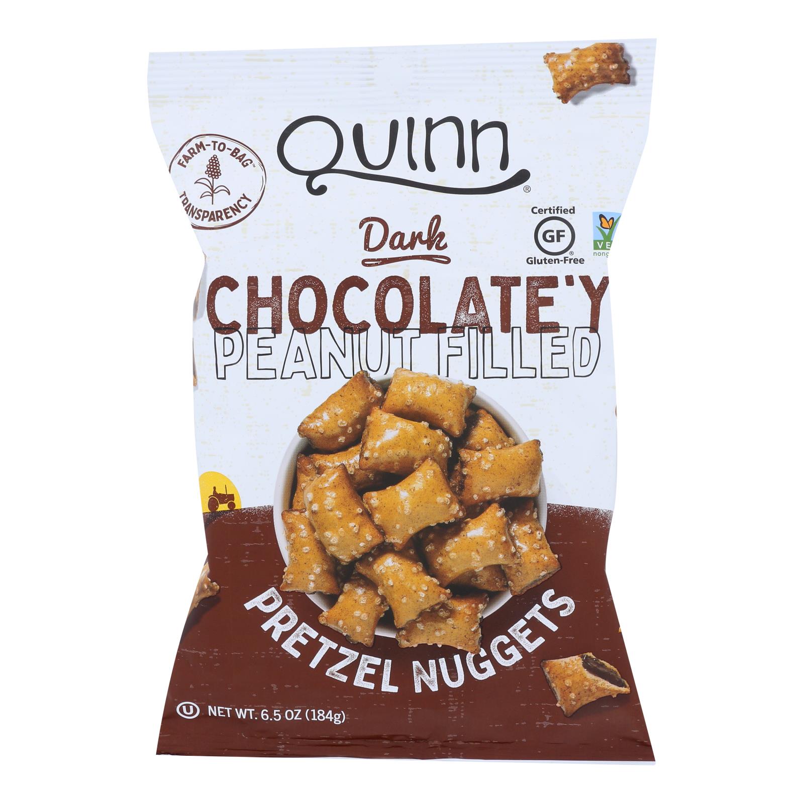 Quinn Popcorn - Pretzels Pbtr&choc Nugget - 8개 묶음상품 - 6.5 OZ