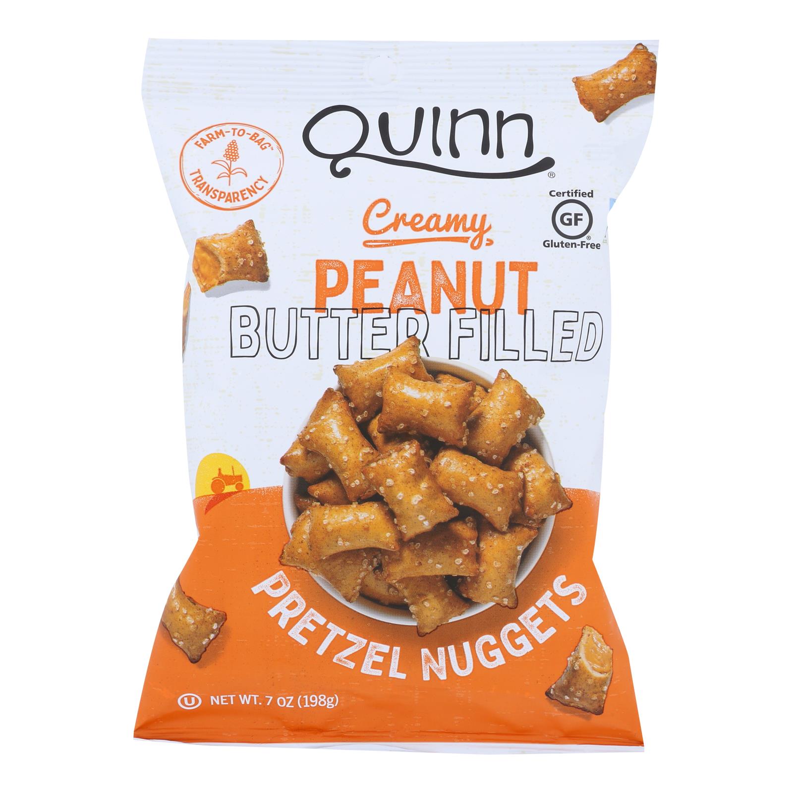 Quinn Popcorn - Pretzels Peanut Butter Nuggets - 8개 묶음상품 - 7 OZ