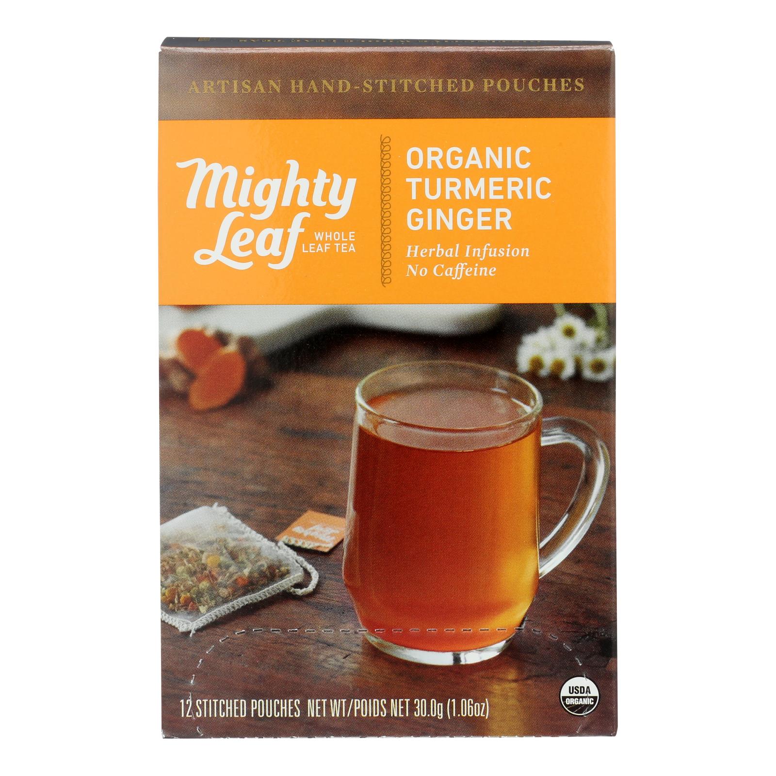 Mighty Leaf Tea - Tea Turmerc Ginger Stch - Case of 6 - 12 BAG