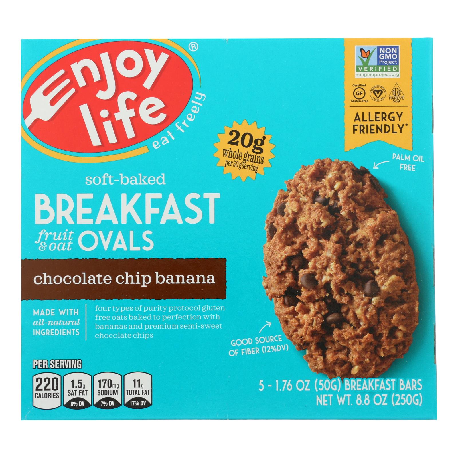 Enjoy Life - Bar Breakfast Cchip Ban - 6개 묶음상품 - 8.8 OZ