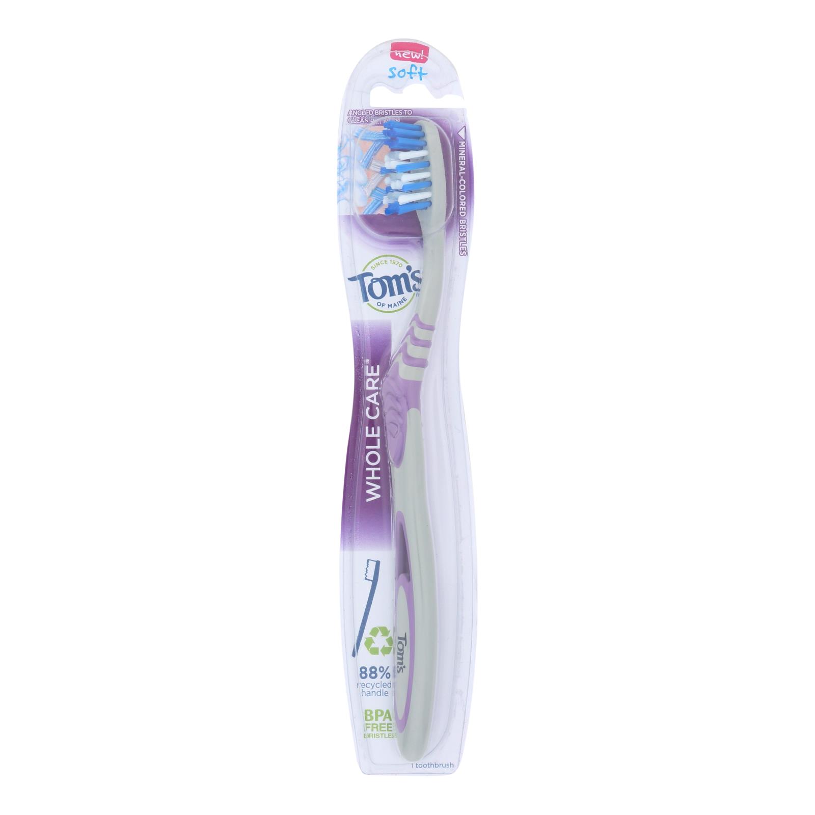 Tom's Of Maine - Tthbrush Soft Whole - 6개 묶음상품 - 1 CT