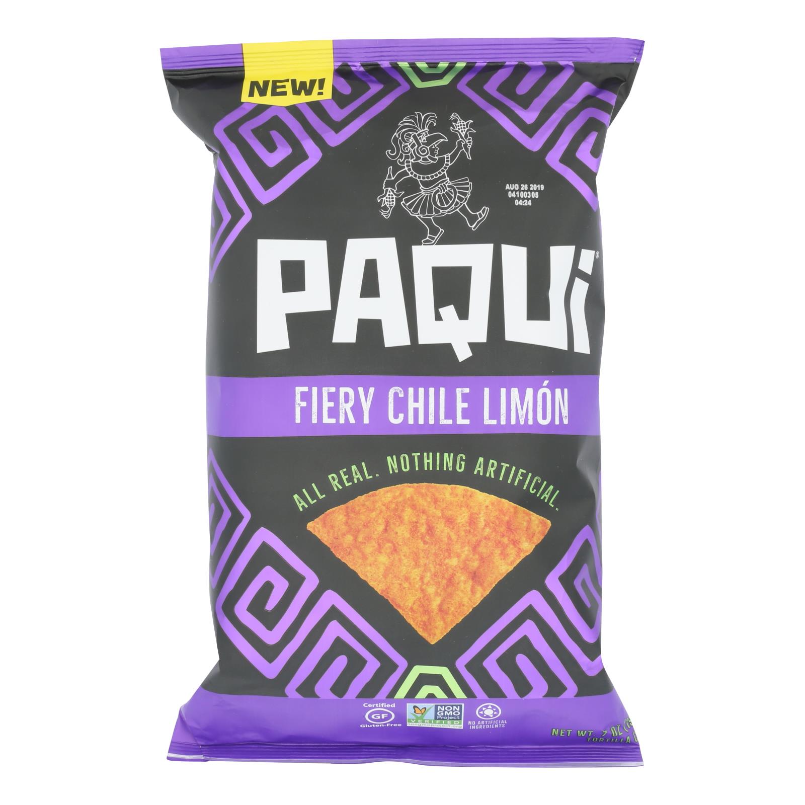 Paqui - Tort Chip Fry Chil Limn - Case of 5 - 7 OZ
