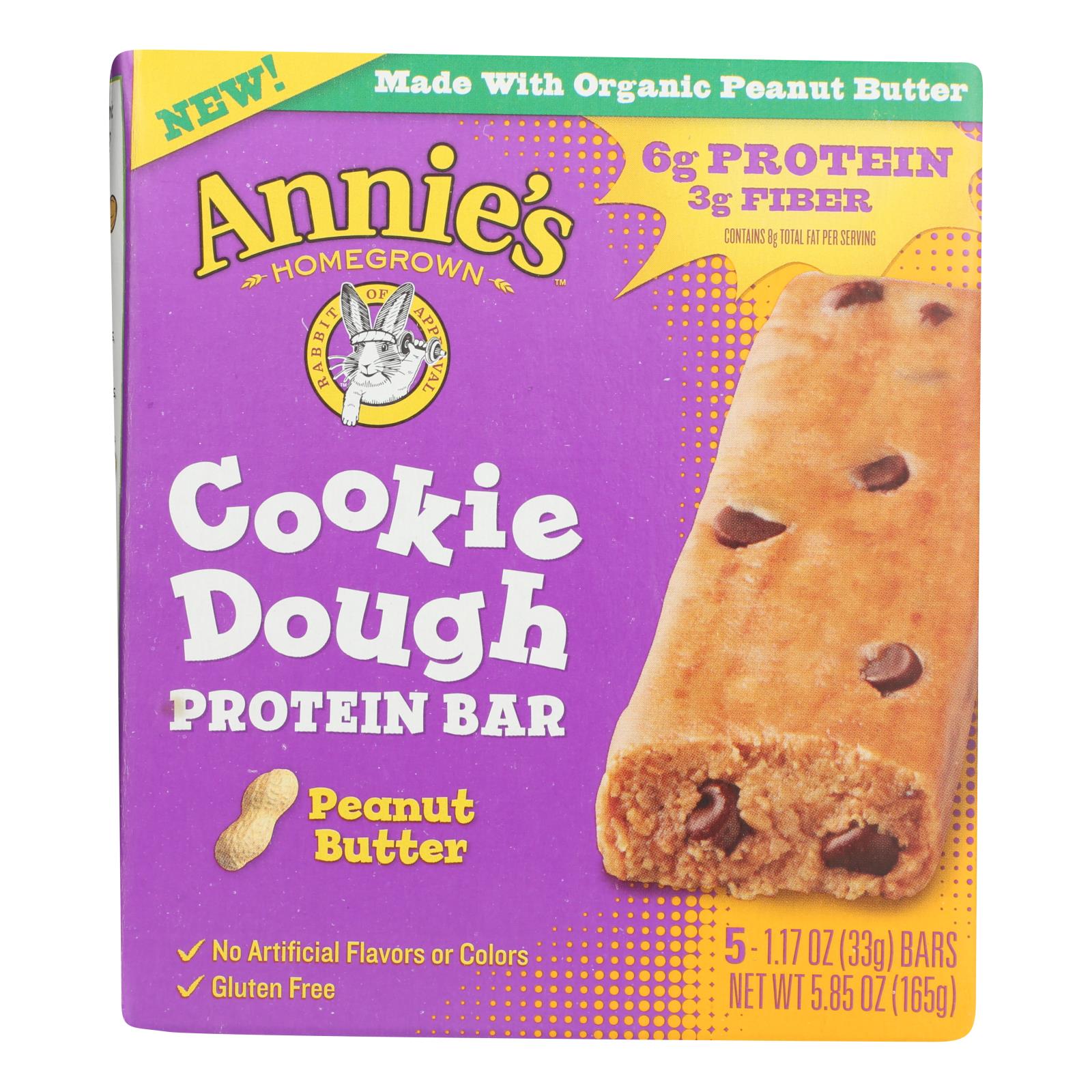 Annie's Homegrown - Kd Cookie Dgh Ptnbr Pbt - Case of 8 - 5.85 OZ
