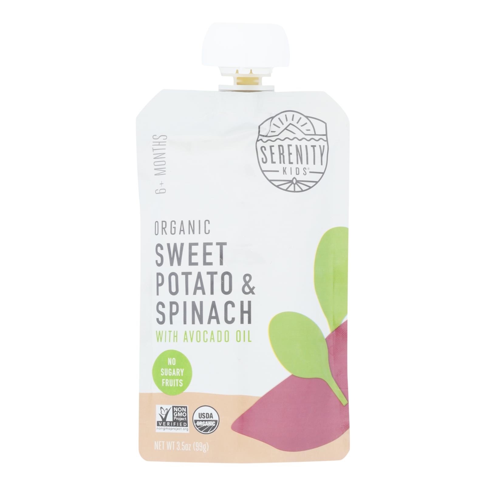 Serenity Kids Llc - Pouch Sweet Pot Spinach - 6개 묶음상품 - 3.5 OZ