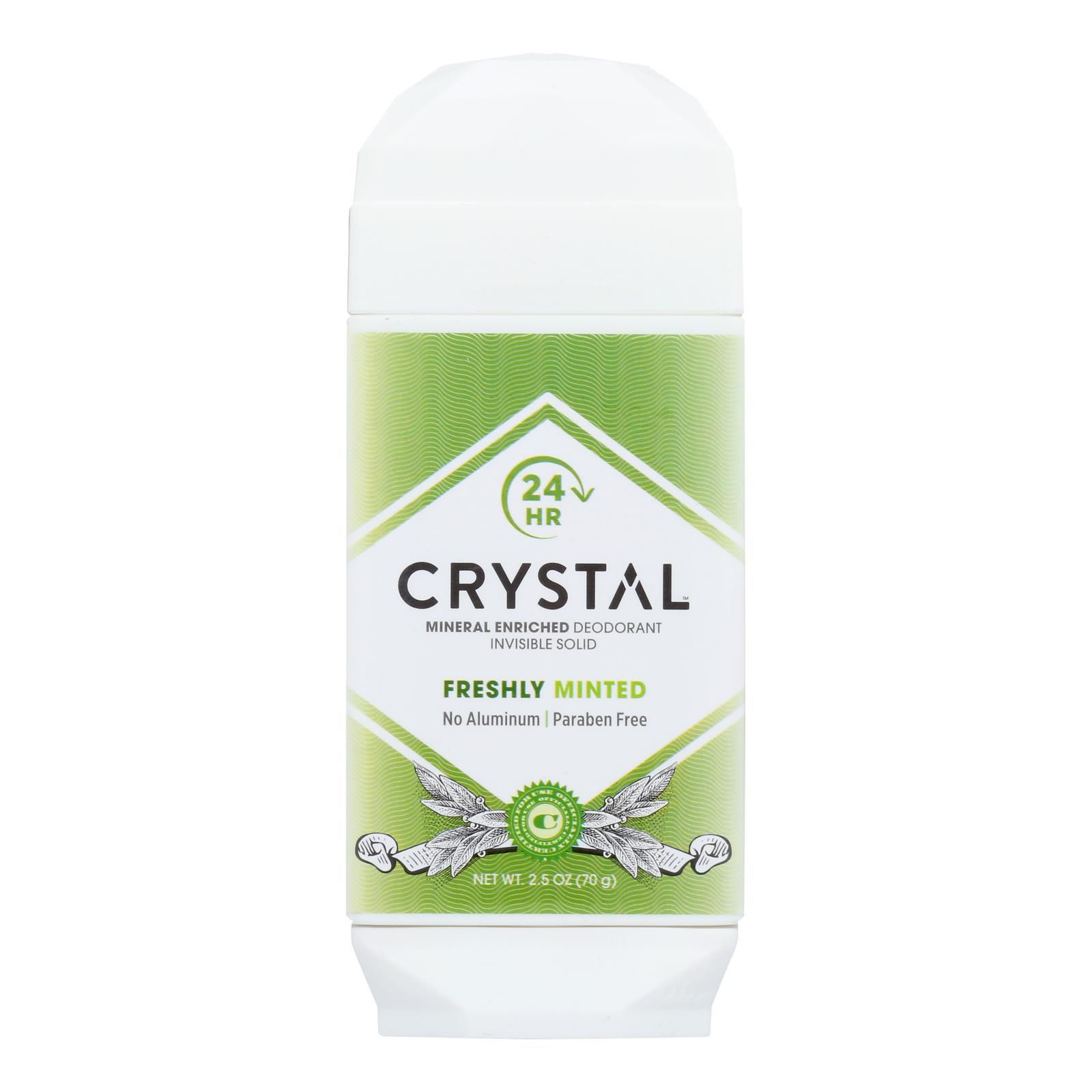 Crystal Deodorants - Deodorant Invsbl Sld Frsh Mint - 1 Each - 2.5 OZ