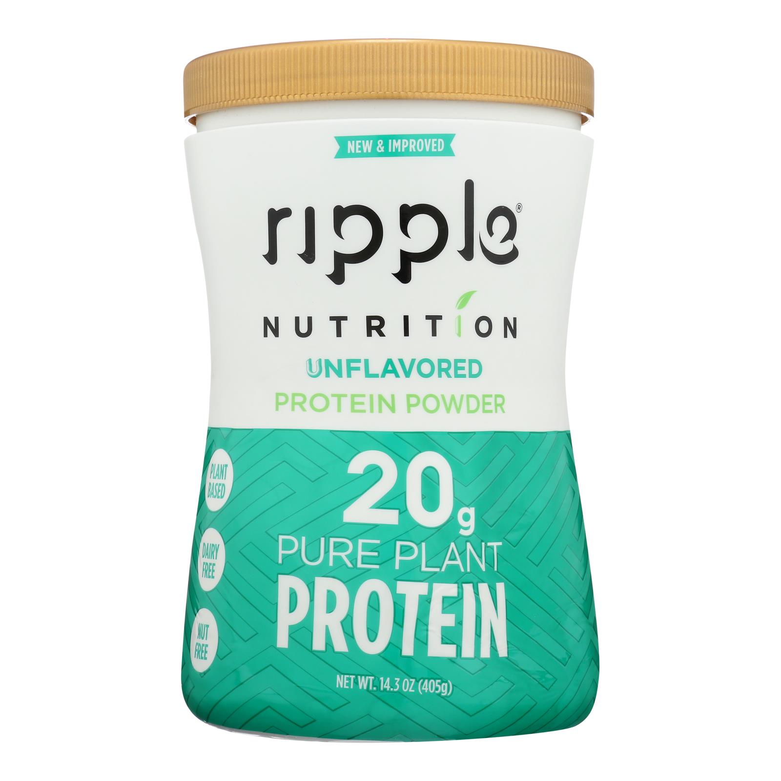 Ripple Foods Pbc Unflavored Protein Powder - 1 Each - 14.3 OZ