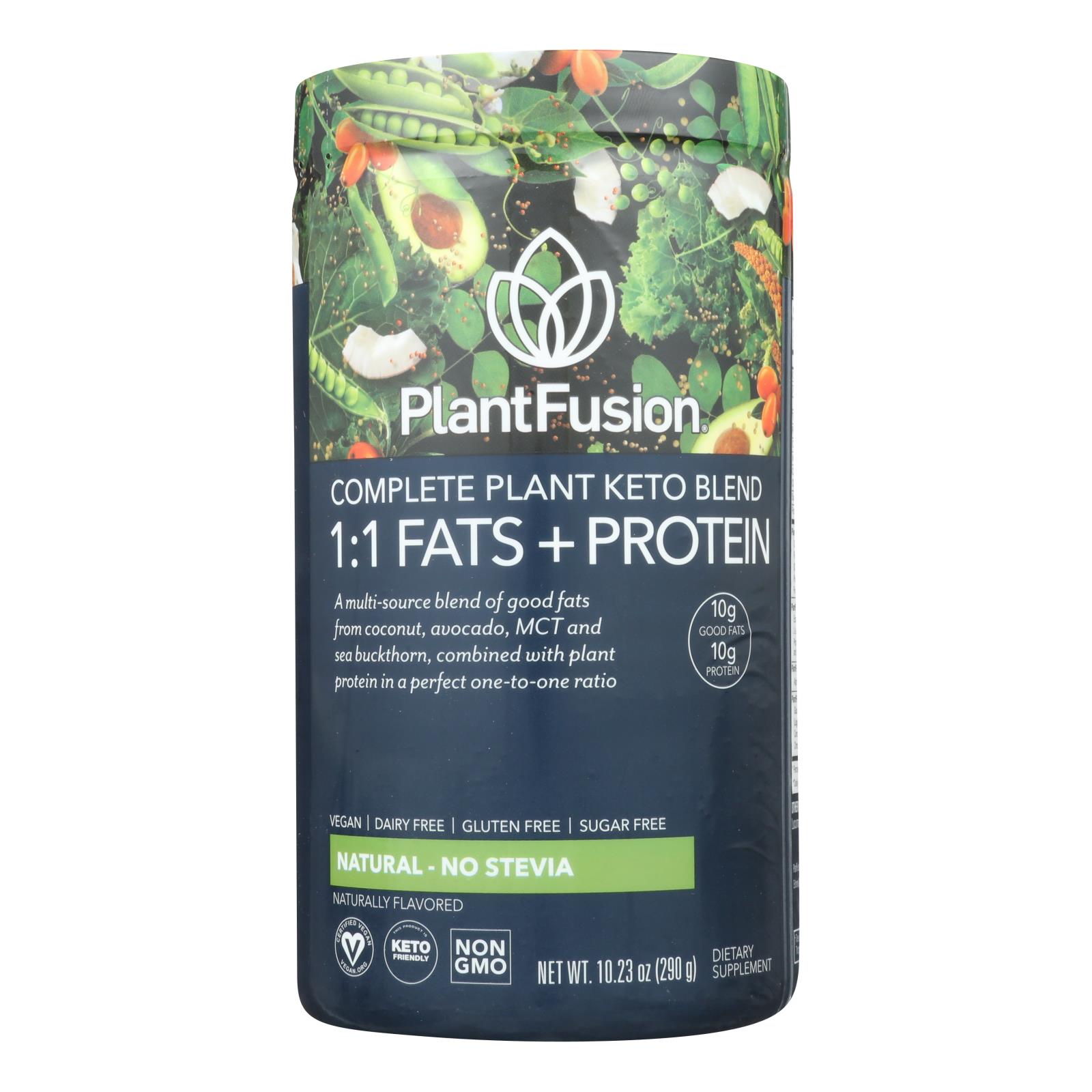 Plantfusion - Protein Powder 1:1 Fat Protein - 1 Each - 10.23 OZ