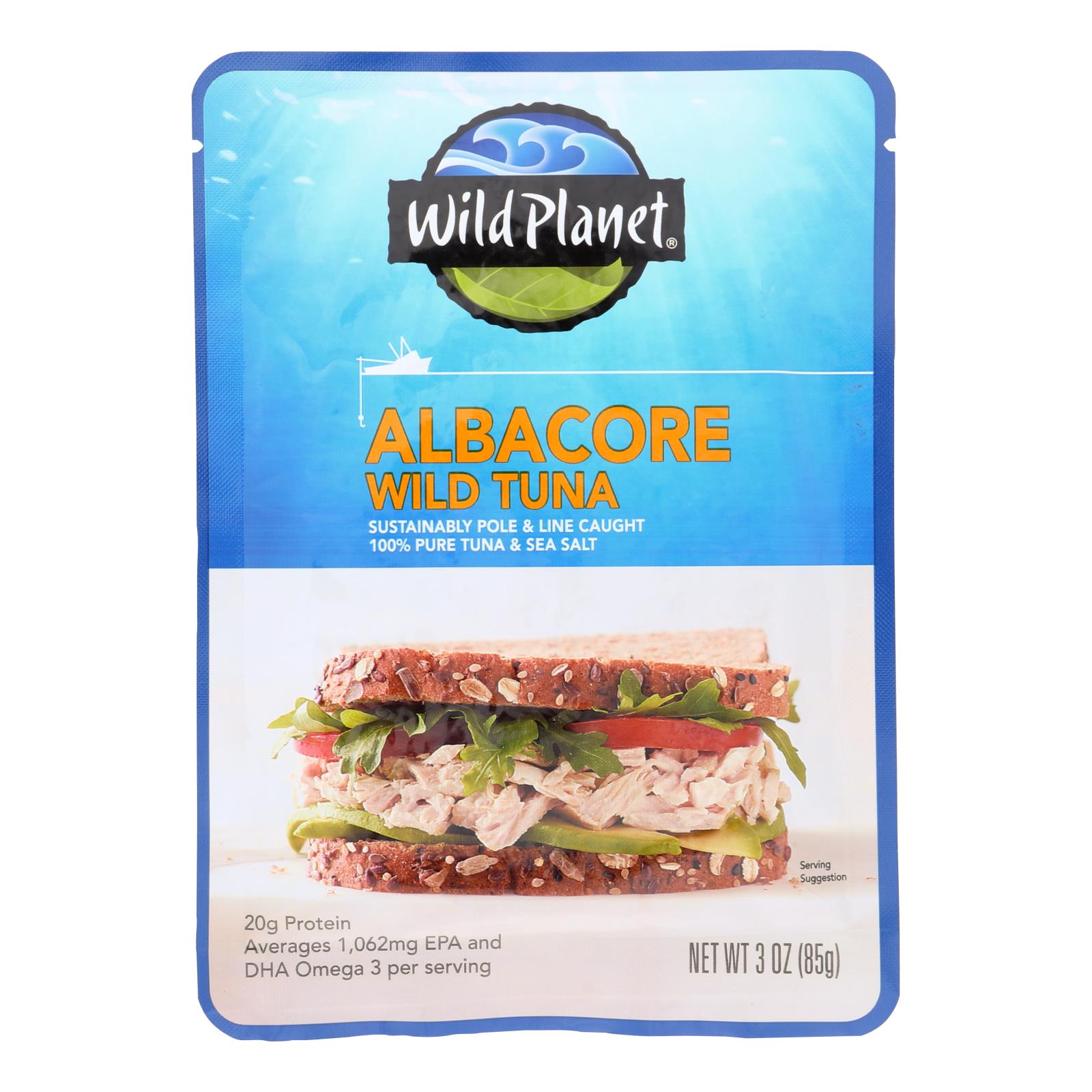 Wild Planet Wild Albacore Tuna - 24개 묶음상품 - 3 OZ