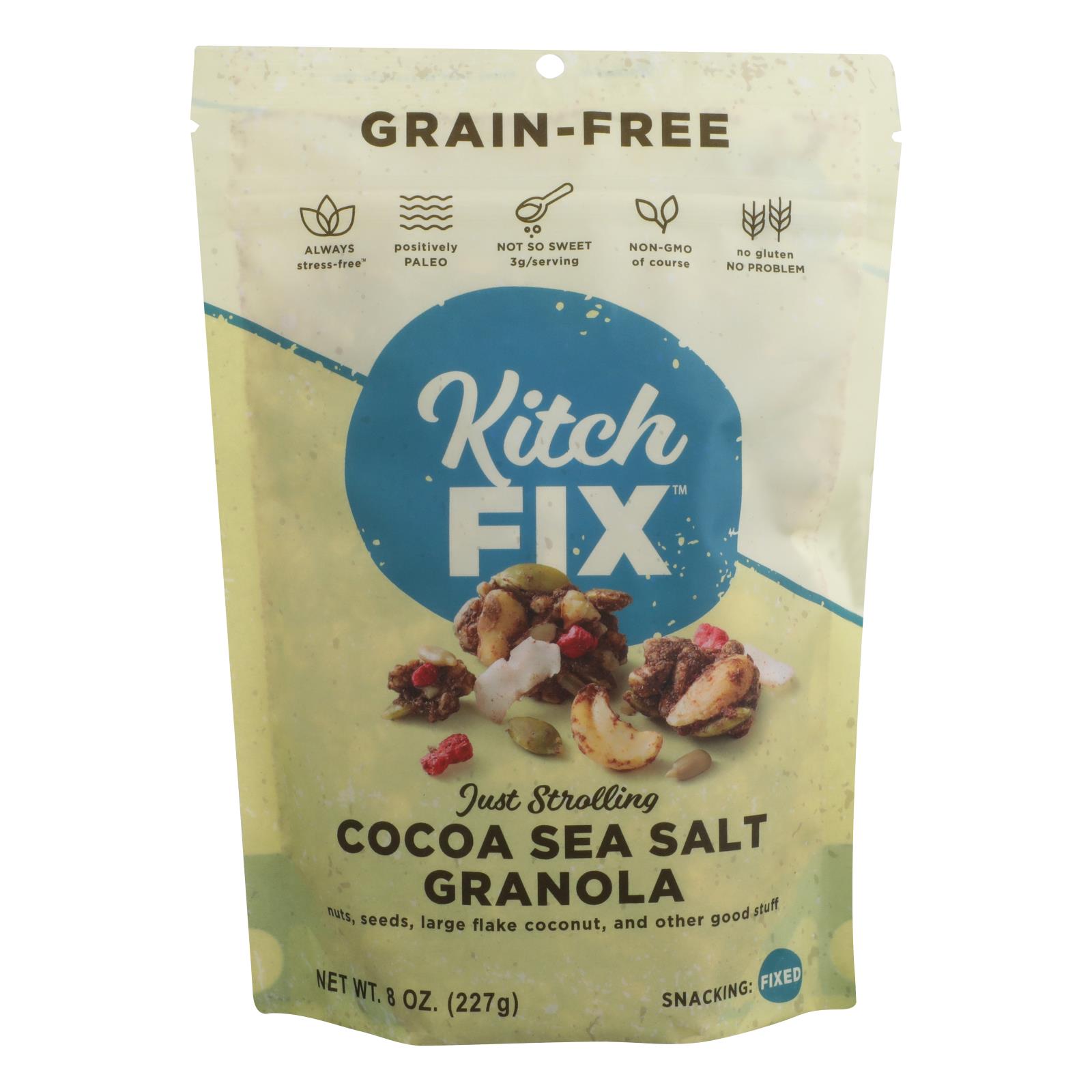 Kitchfix - Granola Green Fr Cocoa Sea Salt - 6개 묶음상품 - 8 OZ