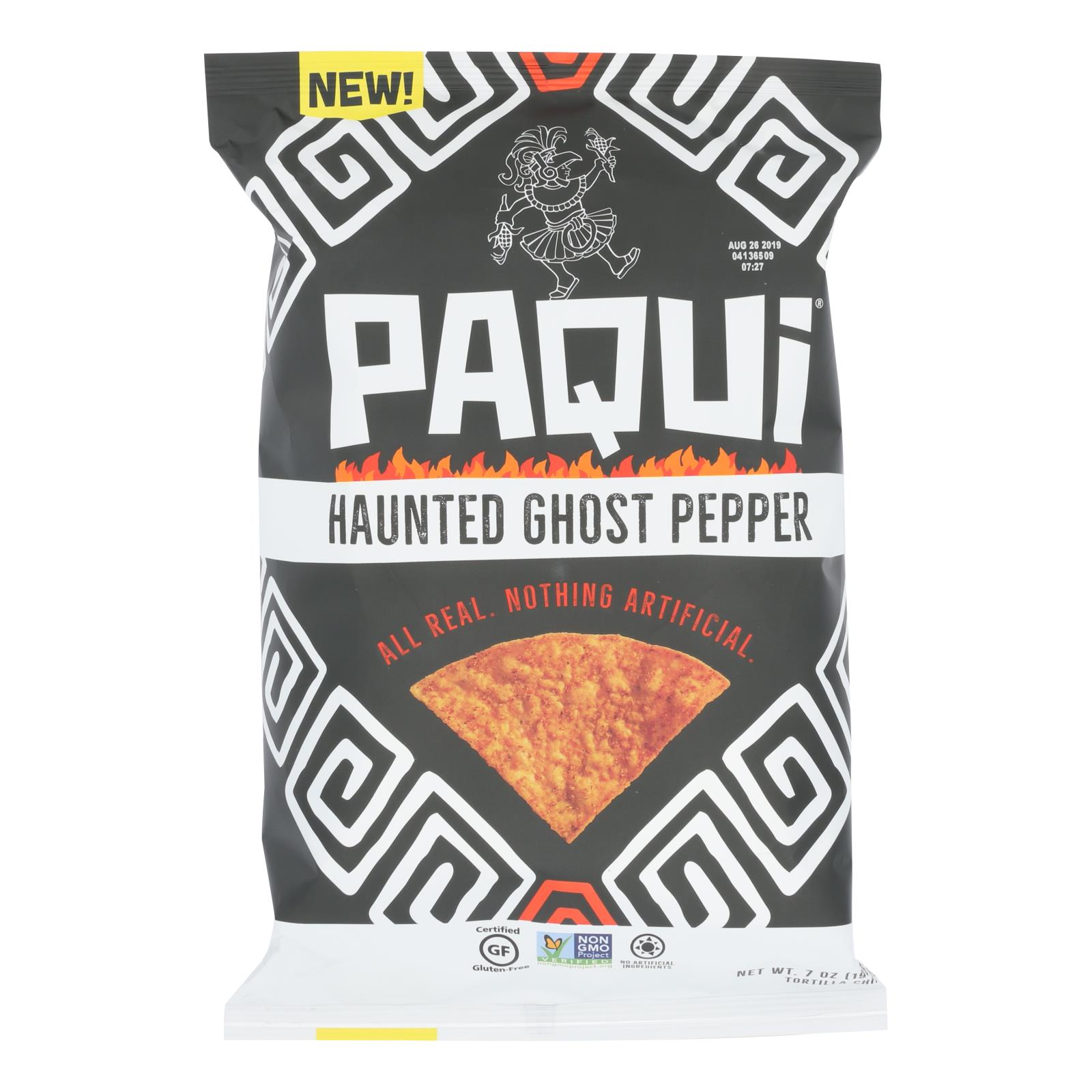 Paqui - Tort Chip Hntd Ghost Pepper - 5개 묶음상품 - 7 OZ