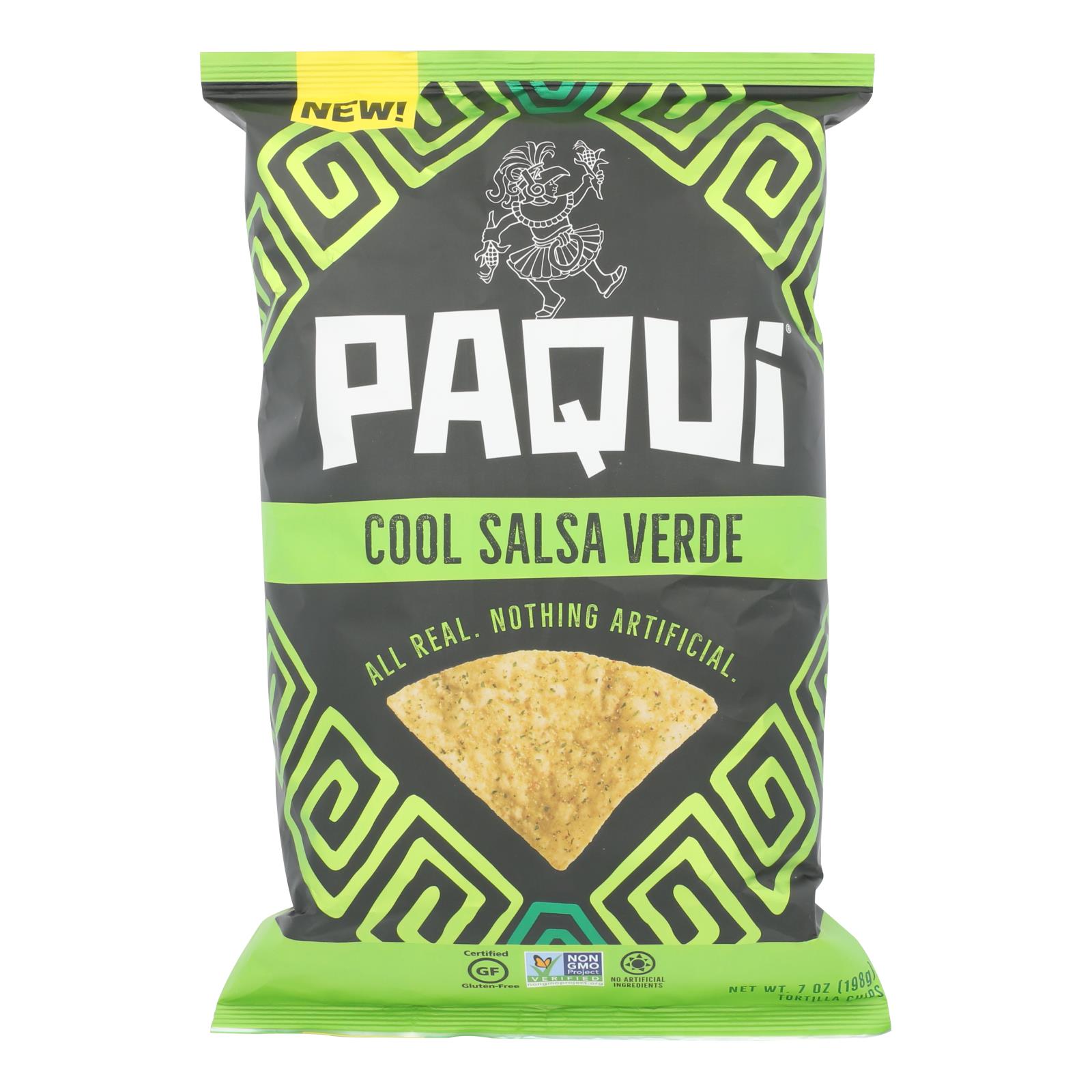 Paqui - Tort Chip Cool Salsaverde - 5개 묶음상품 - 7 OZ