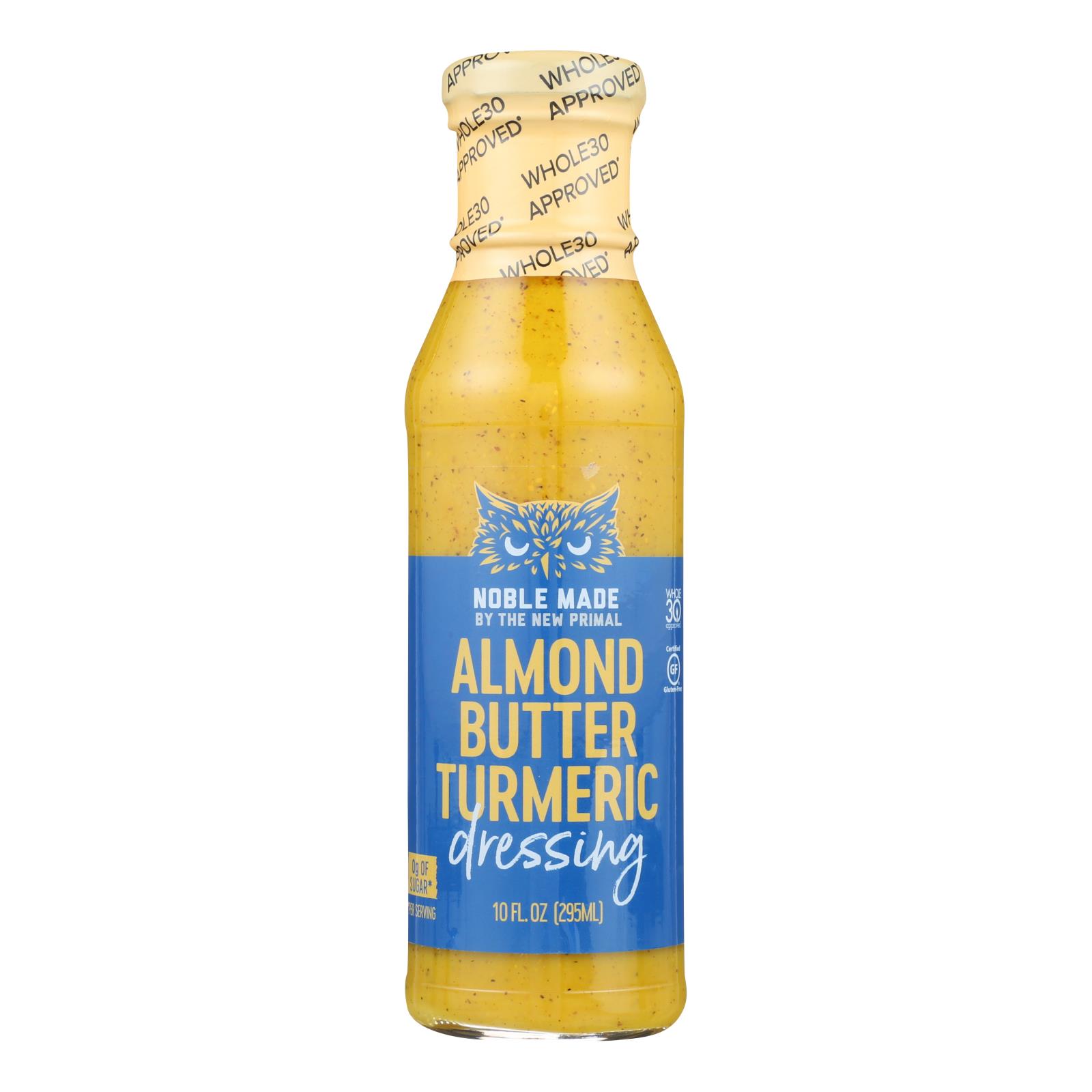The New Primal - Dressing Almond Butter Turmeric - Case of 6 - 10 OZ