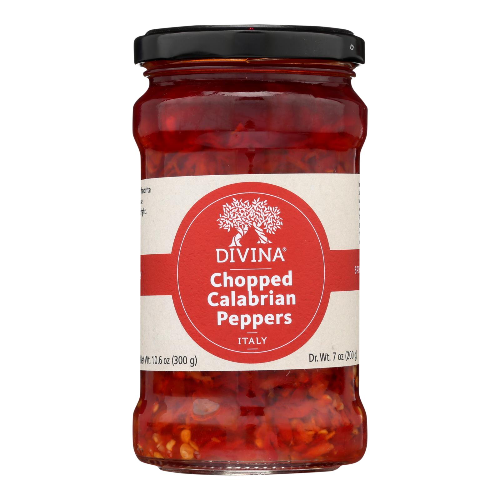Divina - Peppers Chopd Calabrian - 6개 묶음상품 - 10.6 OZ