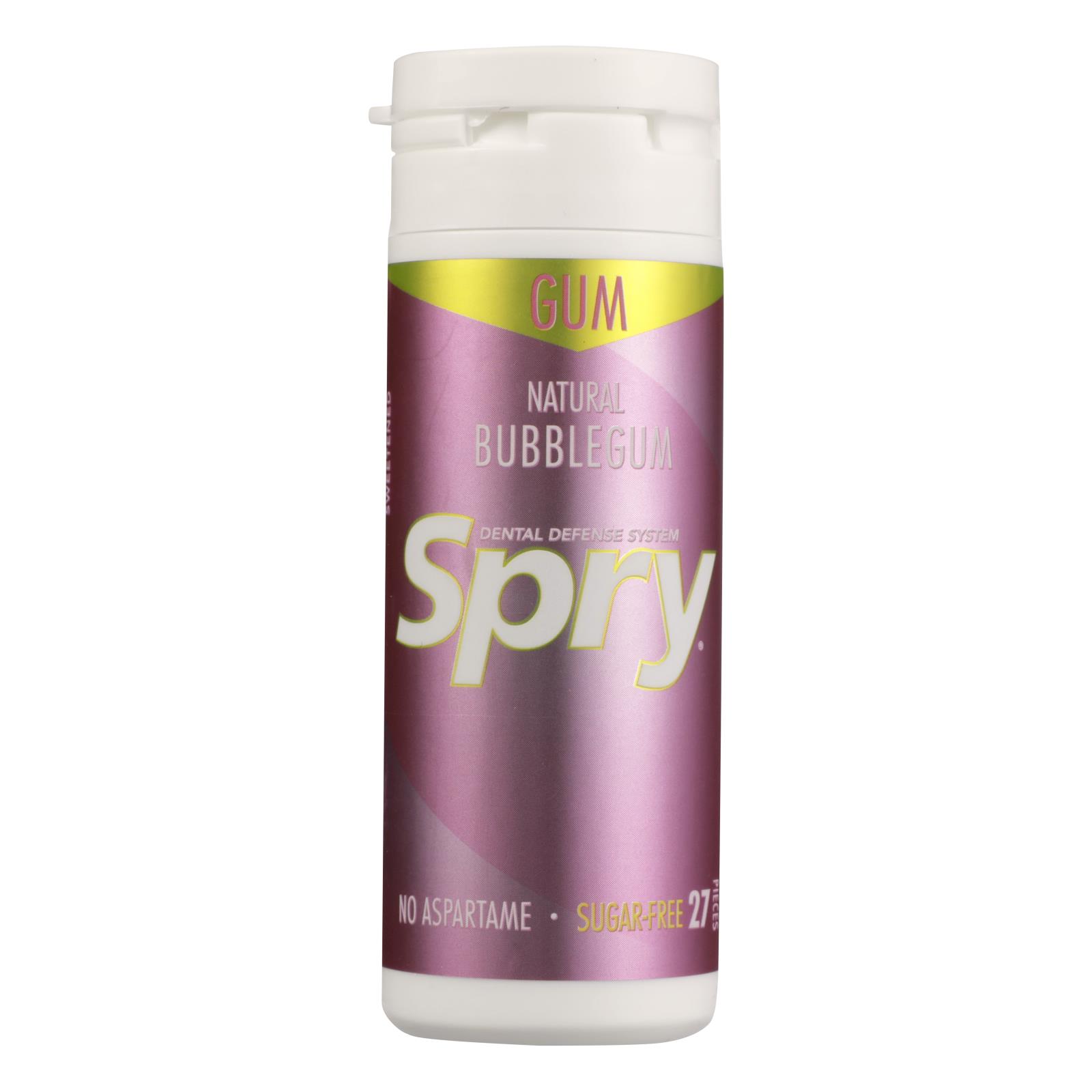 Spry - Chewing Gum Bubble - 6개 묶음상품 - 27 CT