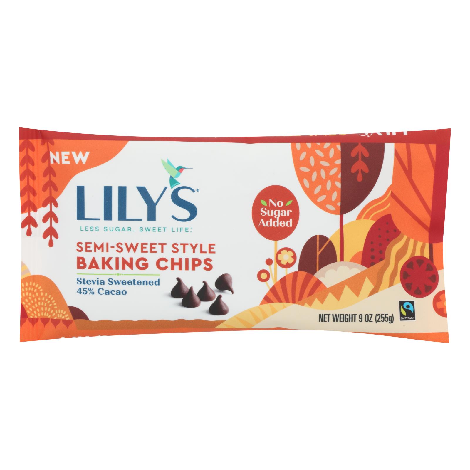 Lily's Sweets - Baking Chips Sem Sweet Styl - 12개 묶음상품 - 9 OZ