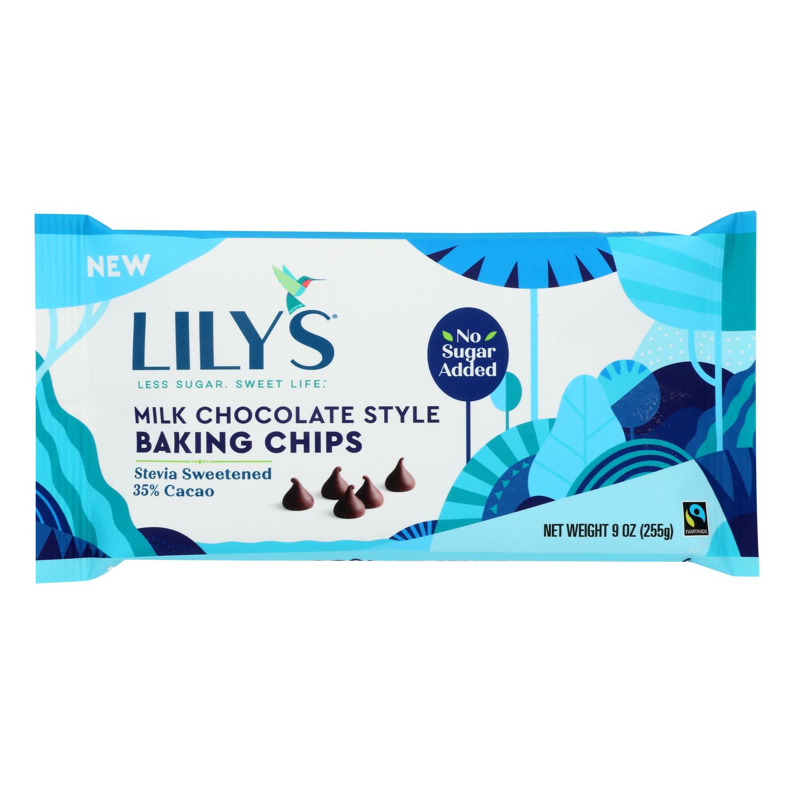 Lily's Sweets - Baking Chips Milk Choclat - 12개 묶음상품 - 9 OZ