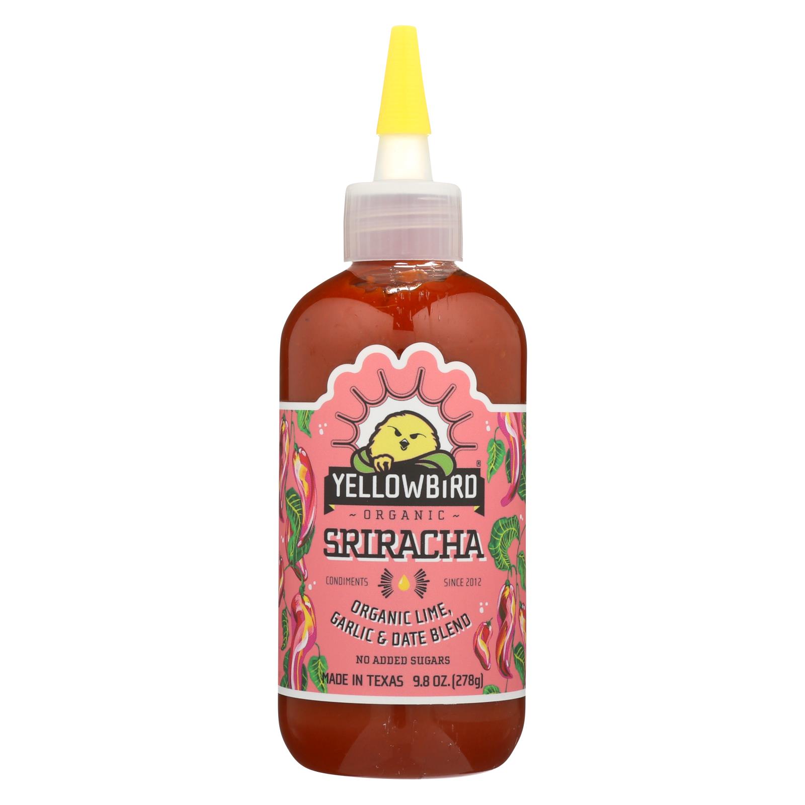 Yellowbird - Condiment Sriracha - 6개 묶음상품 - 9.8 OZ