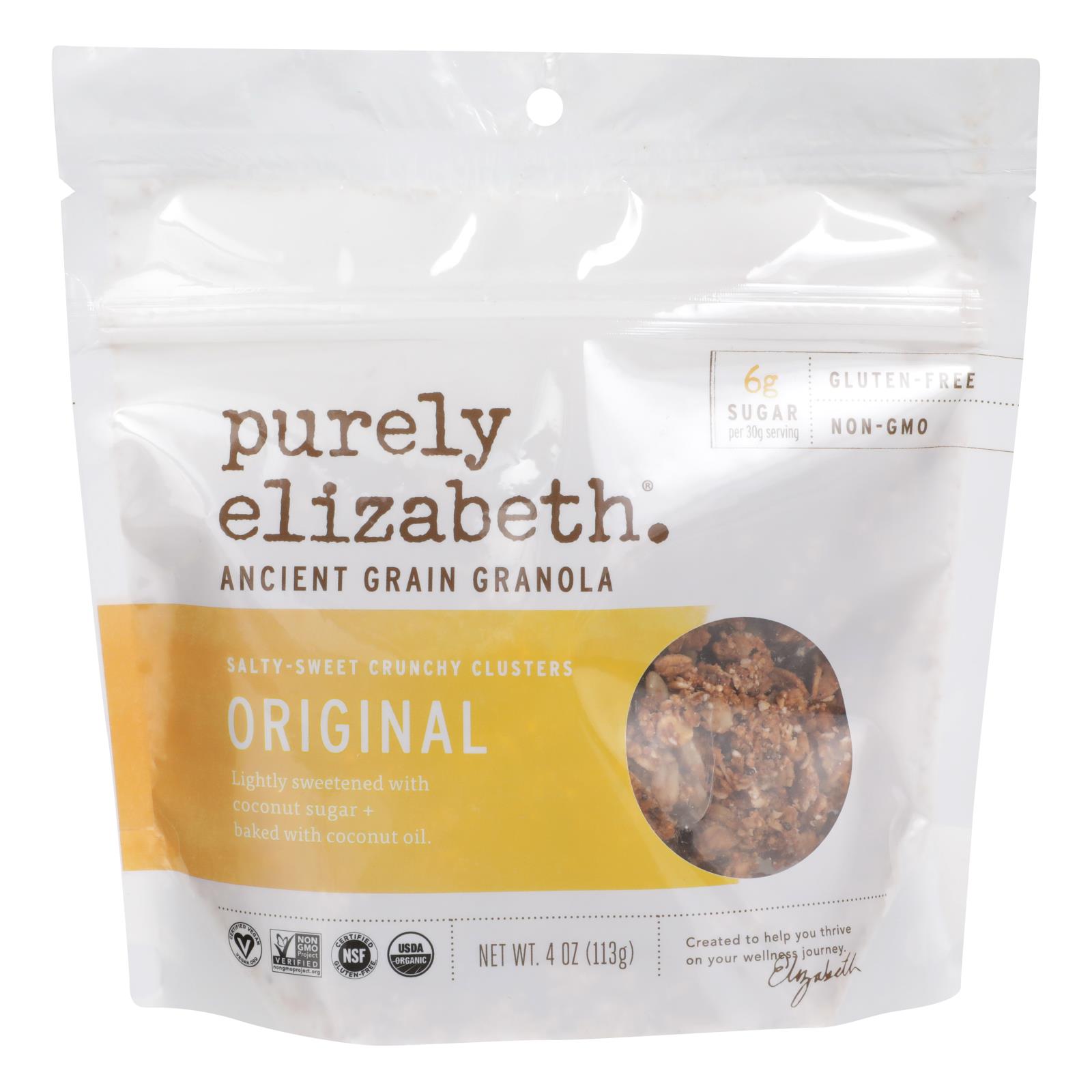 Purely Elizabeth - Granola Mini Original - 10개 묶음상품 - 4 OZ