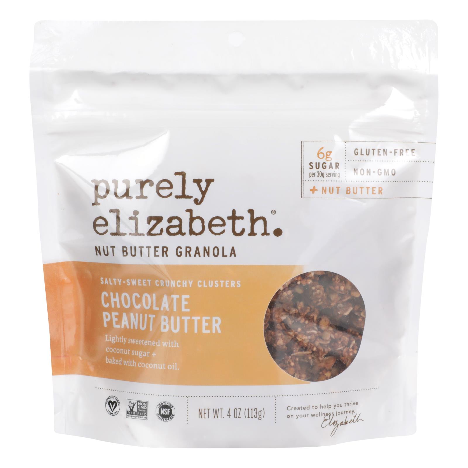 Purely Elizabeth - Granola Mini Chocolate Pb - 10개 묶음상품 - 4 OZ
