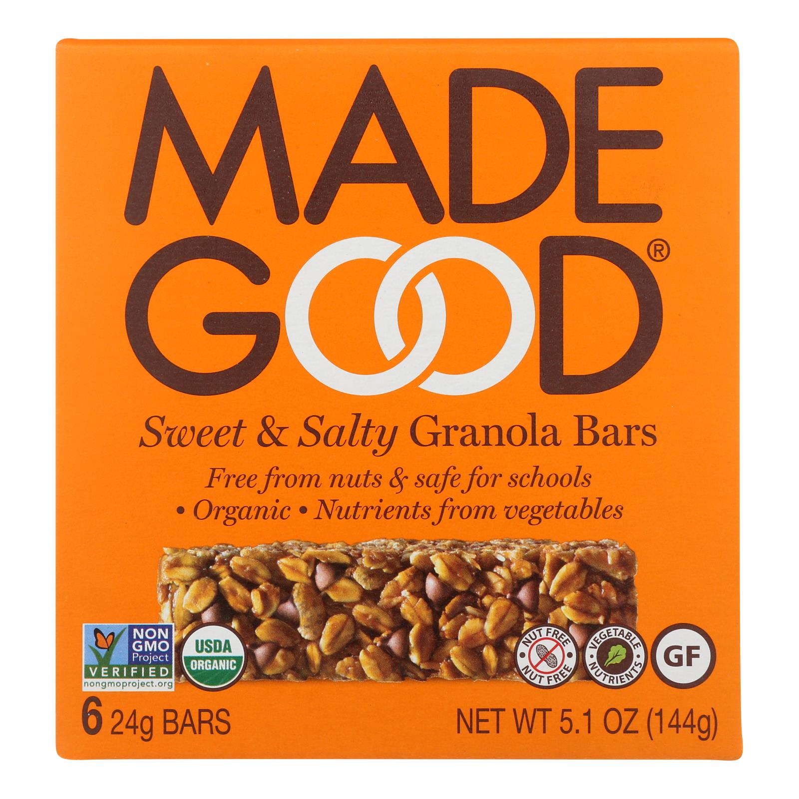 Made Good - Granola Bar Swt&slty - 6개 묶음상품 - 6/.85 OZ