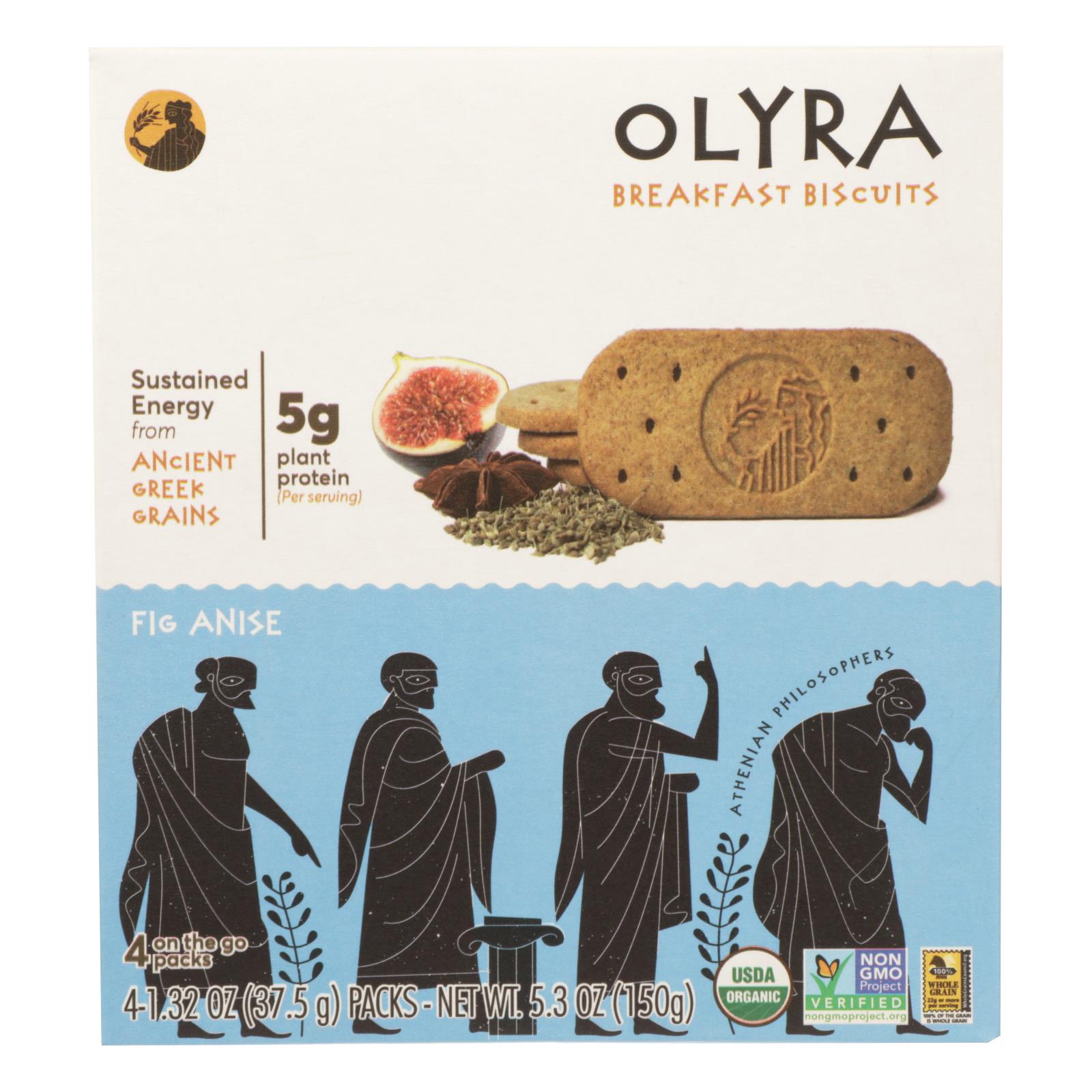 Olyra - Biscuit Fig Anise - 6개 묶음상품 - 5.3 OZ