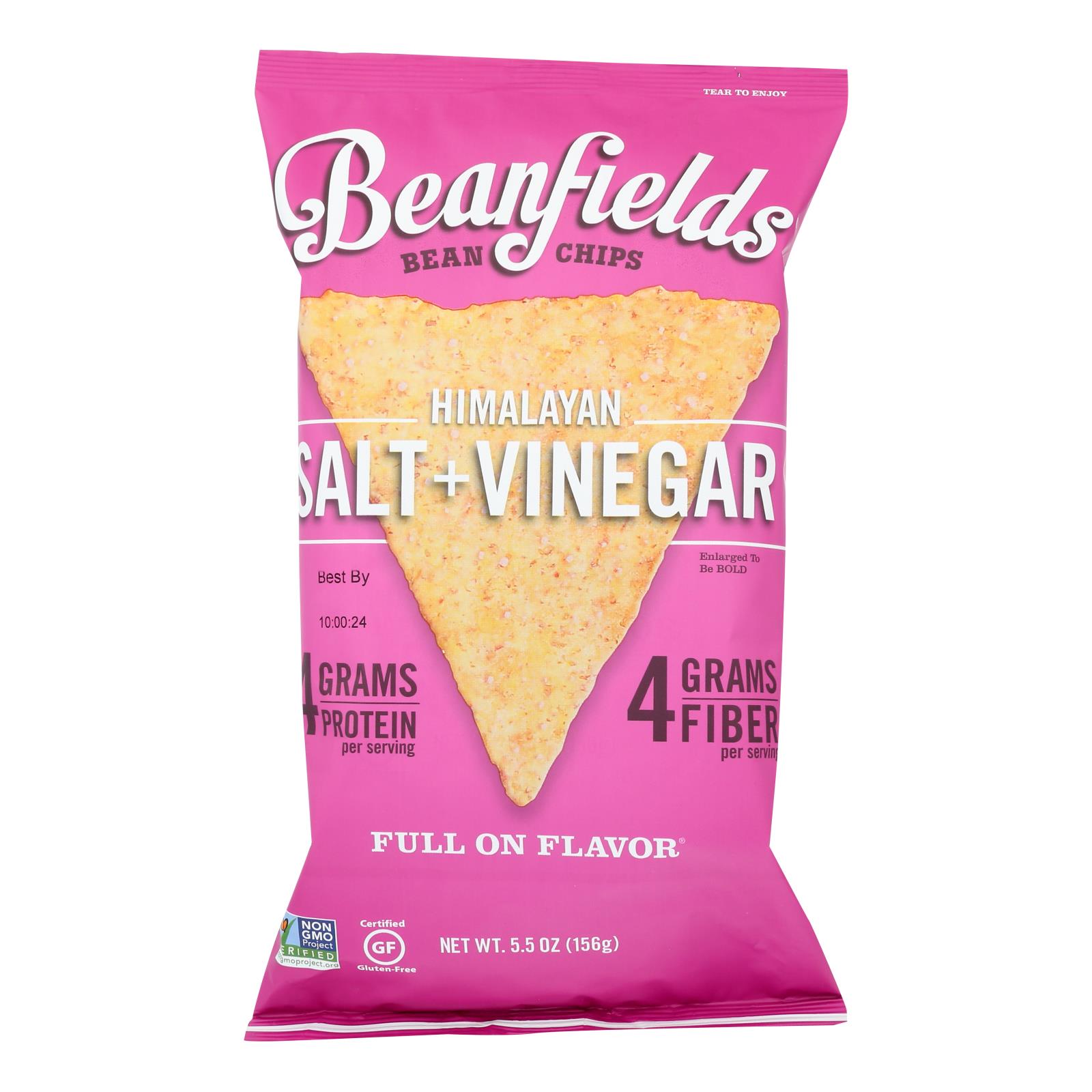 Beanfields - Bean Chip Salt & Vinegar - 6개 묶음상품 - 5.5 OZ
