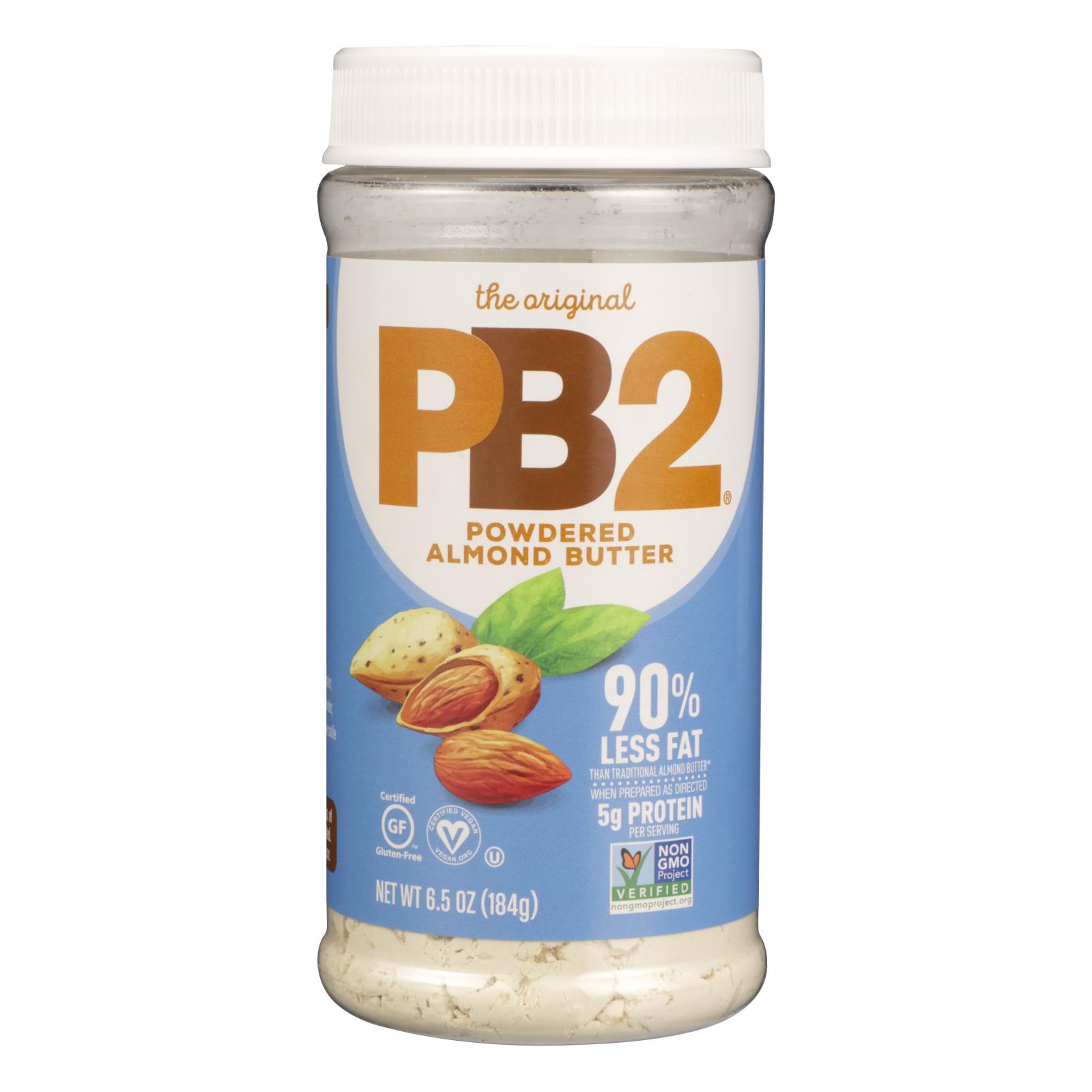 Pb2 - Almond Butter Powdered - 6개 묶음상품 - 6.5 OZ