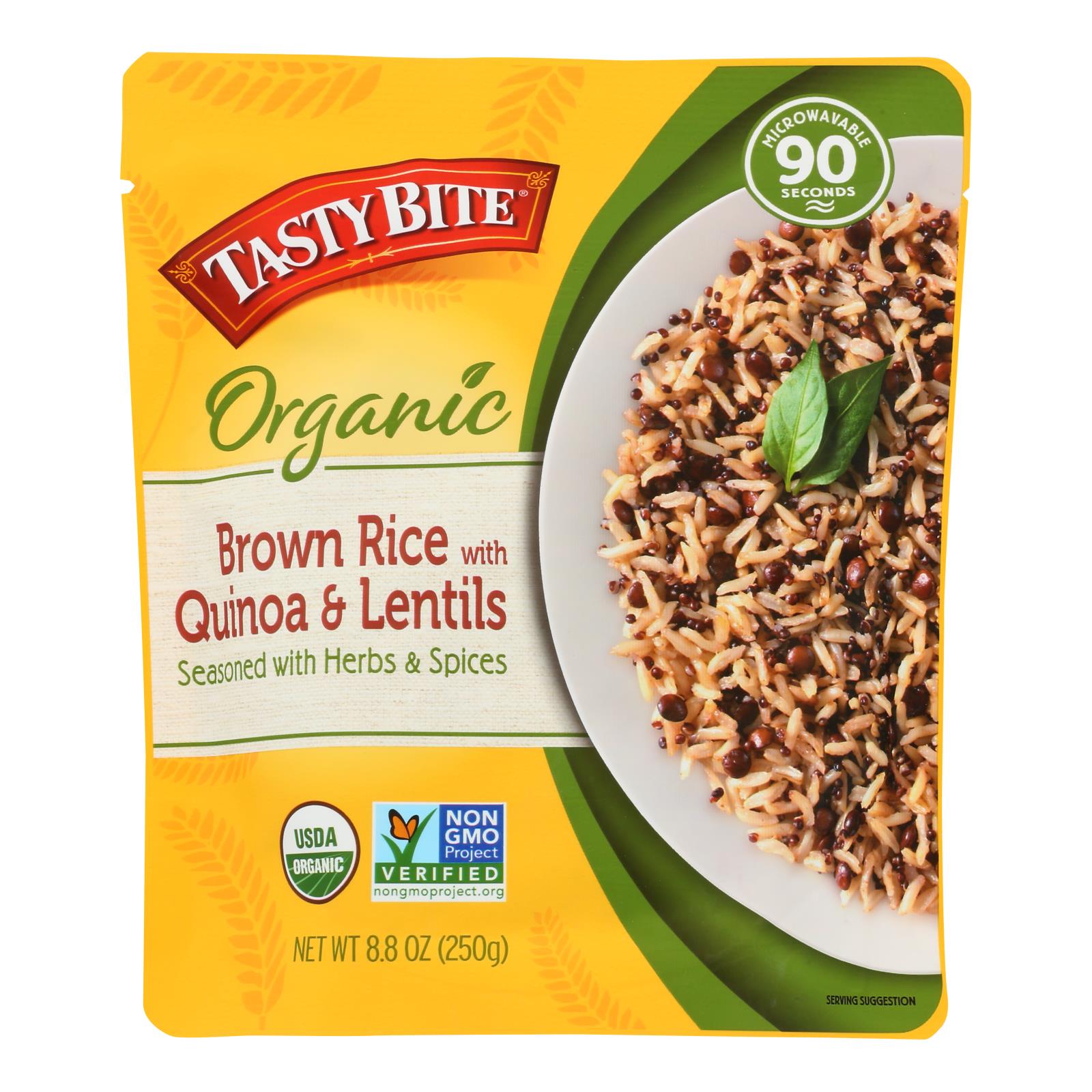 Tasty Bite - Brown Rice Quinoa Lentil - 6개 묶음상품 - 8.8 OZ