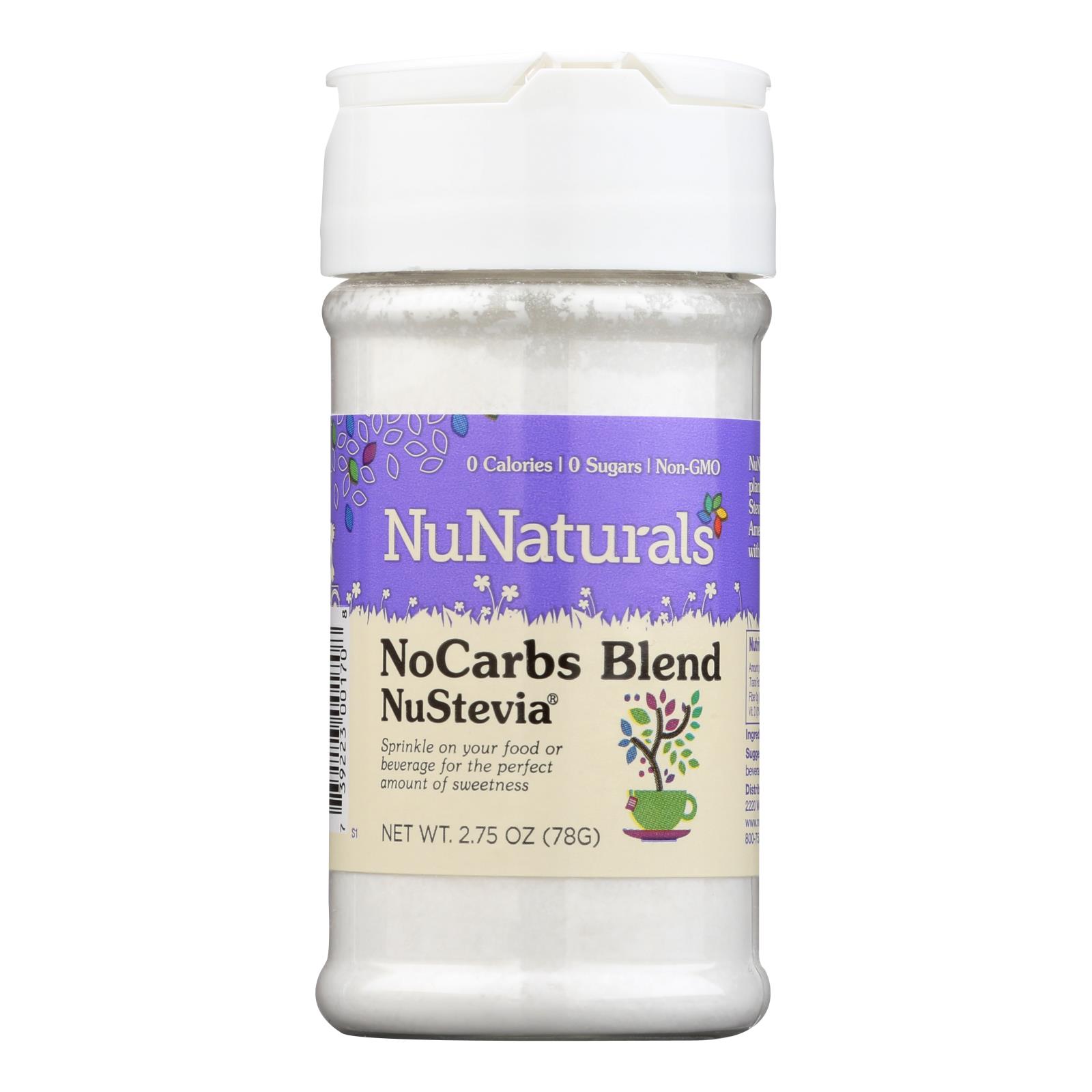 Nunaturals Nocarbs Blend Nustevia - 1 Each - 2.75 OZ