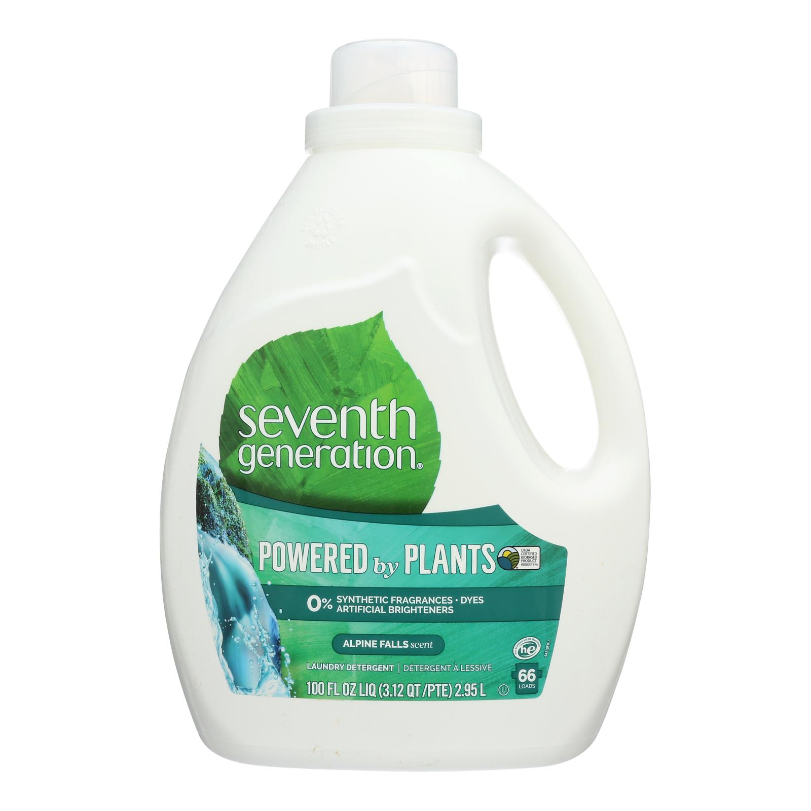 Seventh Generation - 2x Liquid Laundry Alpine - 4개 묶음상품 - 100 FZ