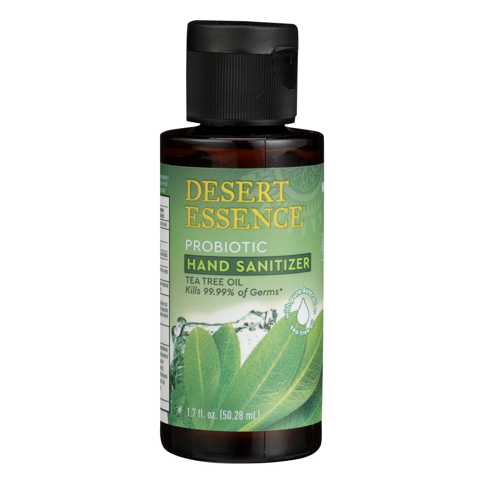 Desert Essence - Pbtc Hand Sntzr Ttree Oil - Case of 6 - 1.7 FZ
