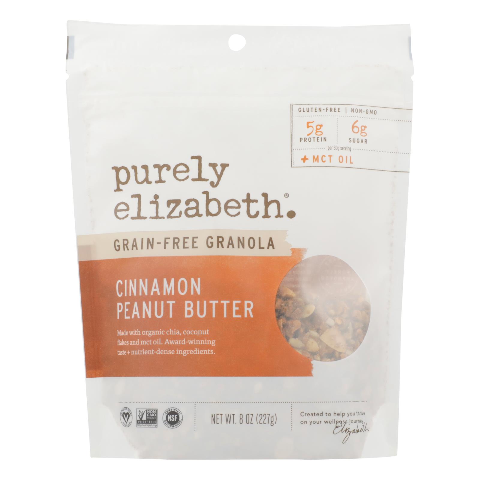 Purely Elizabeth - Gran Gluten Free Cinnamon Peanut Butter - 6개 묶음상품 - 8 OZ