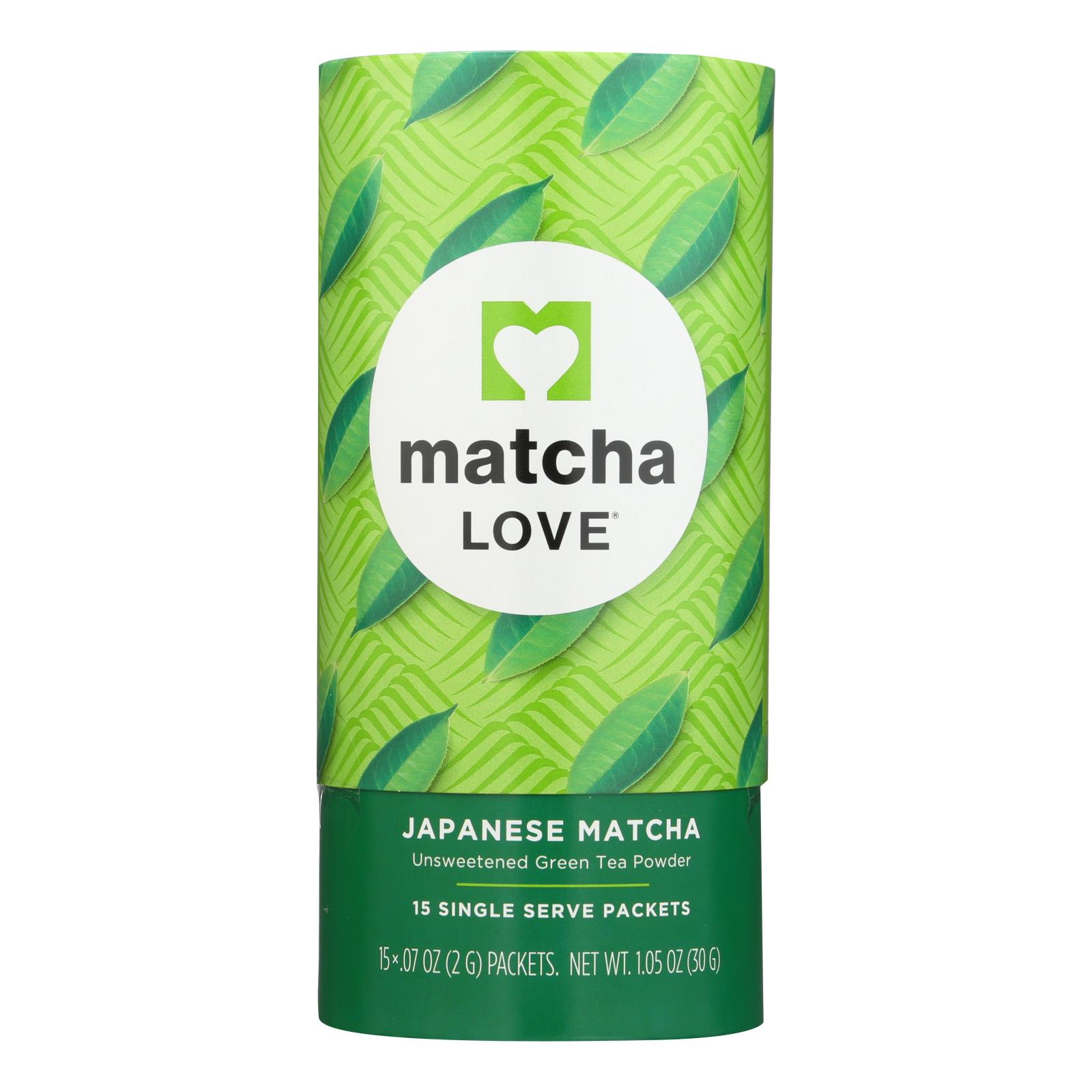 Matcha Love - Tea Unswt Matcha Powder Ss - 6개 묶음상품 - 15/.07OZ