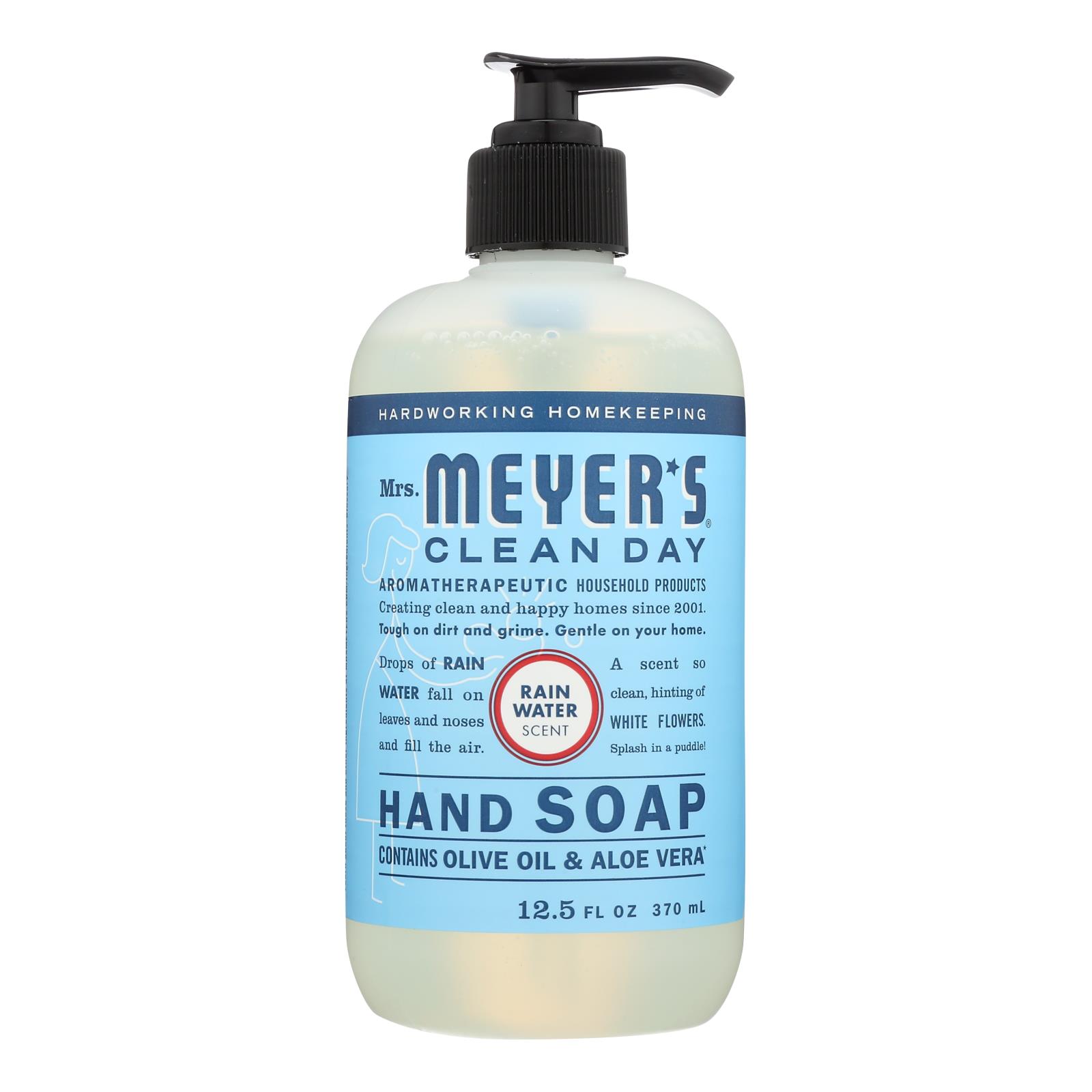 Mrs.meyers Clean Day - Hand Soap Liquid Rainwater - 6개 묶음상품 - 12.5 FZ