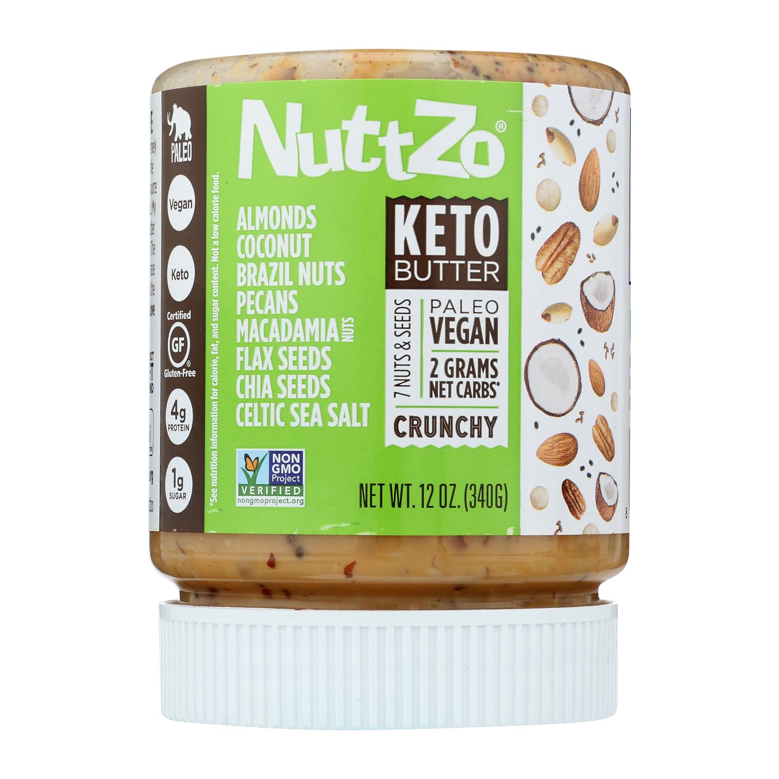 Nuttzo - Nut & Seed Butter Keto - 6개 묶음상품 - 12 OZ